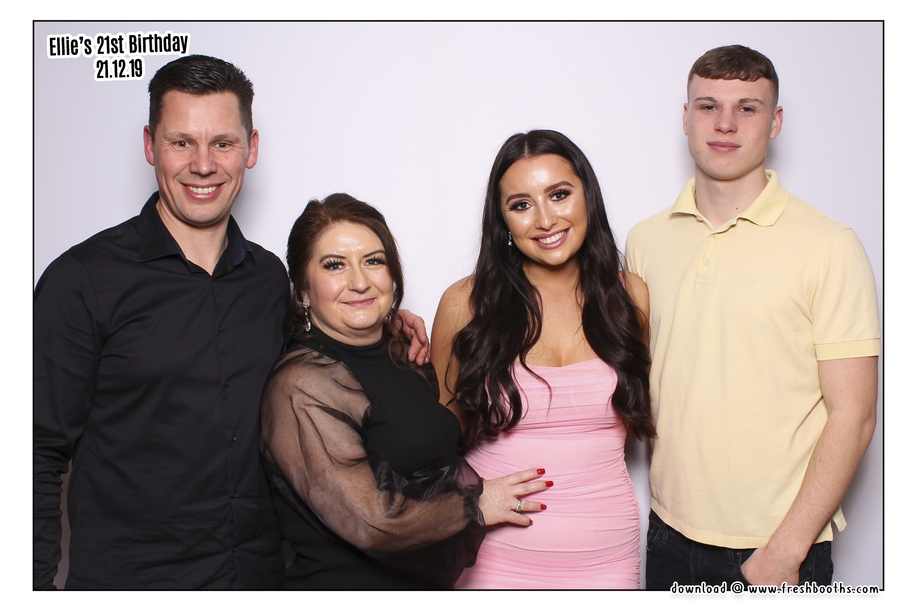 Ellie's 21st Birthday - Classic Open Booth | View more photos from the event at gallery.freshbooths.com/u/FreshBooths/Ellies-21st-Birthday-Classic-Open-Booth
