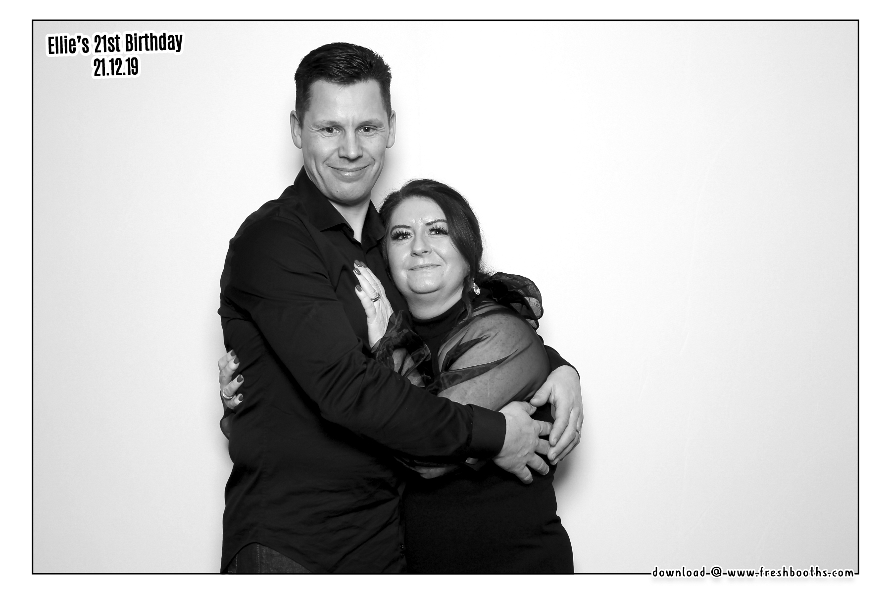 Ellie's 21st Birthday - Classic Open Booth | View more photos from the event at gallery.freshbooths.com/u/FreshBooths/Ellies-21st-Birthday-Classic-Open-Booth