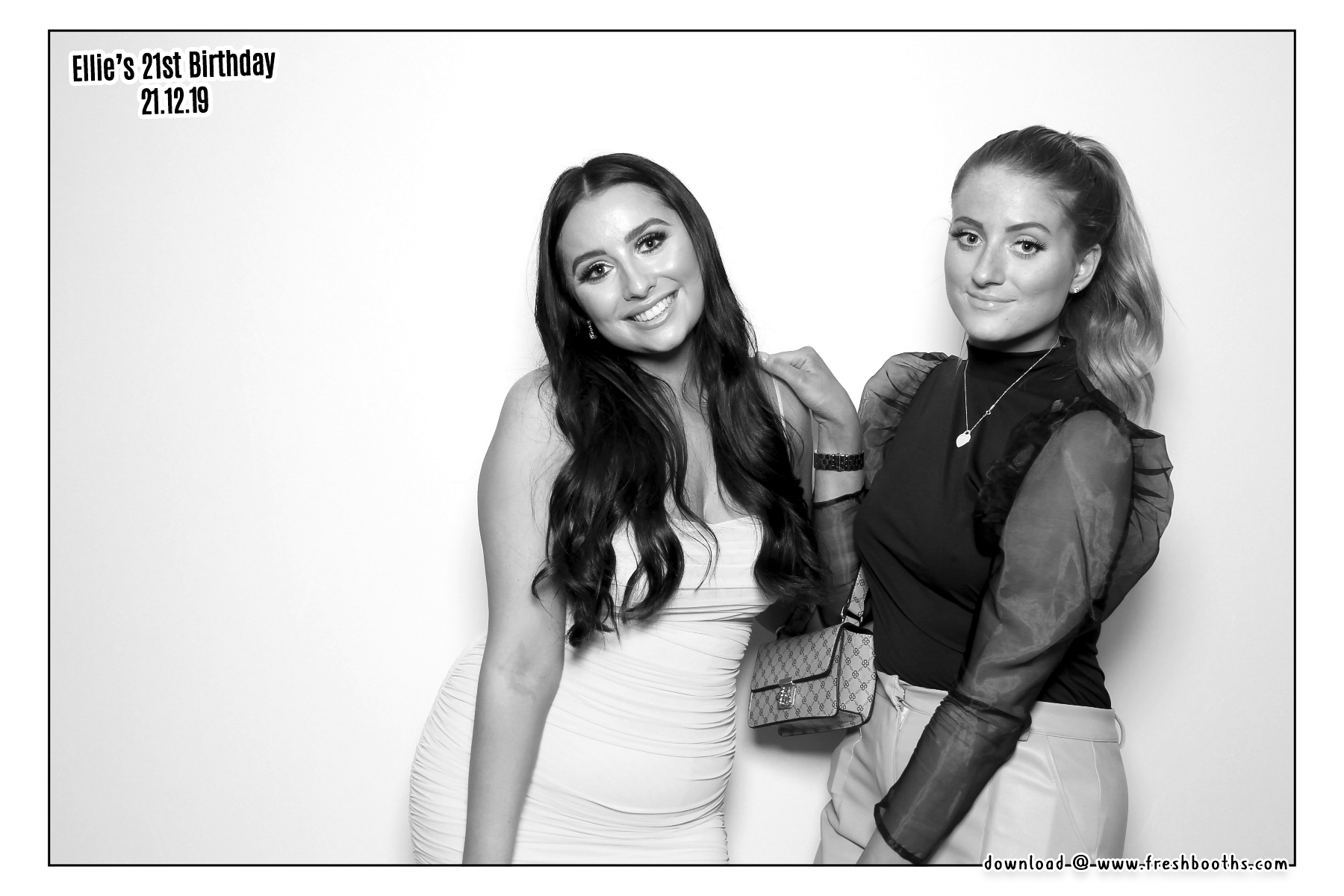 Ellie's 21st Birthday - Classic Open Booth | View more photos from the event at gallery.freshbooths.com/u/FreshBooths/Ellies-21st-Birthday-Classic-Open-Booth