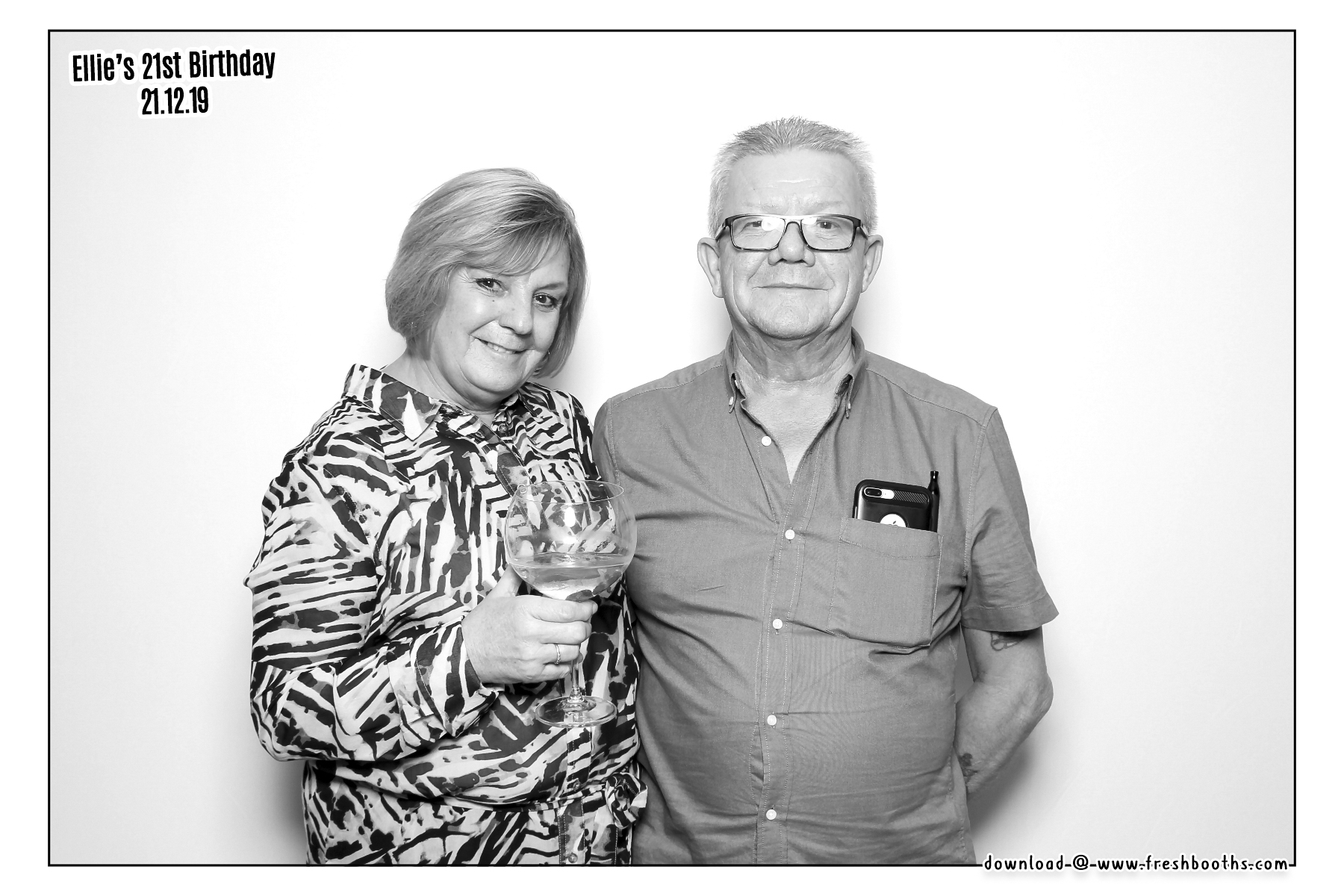 Ellie's 21st Birthday - Classic Open Booth | View more photos from the event at gallery.freshbooths.com/u/FreshBooths/Ellies-21st-Birthday-Classic-Open-Booth