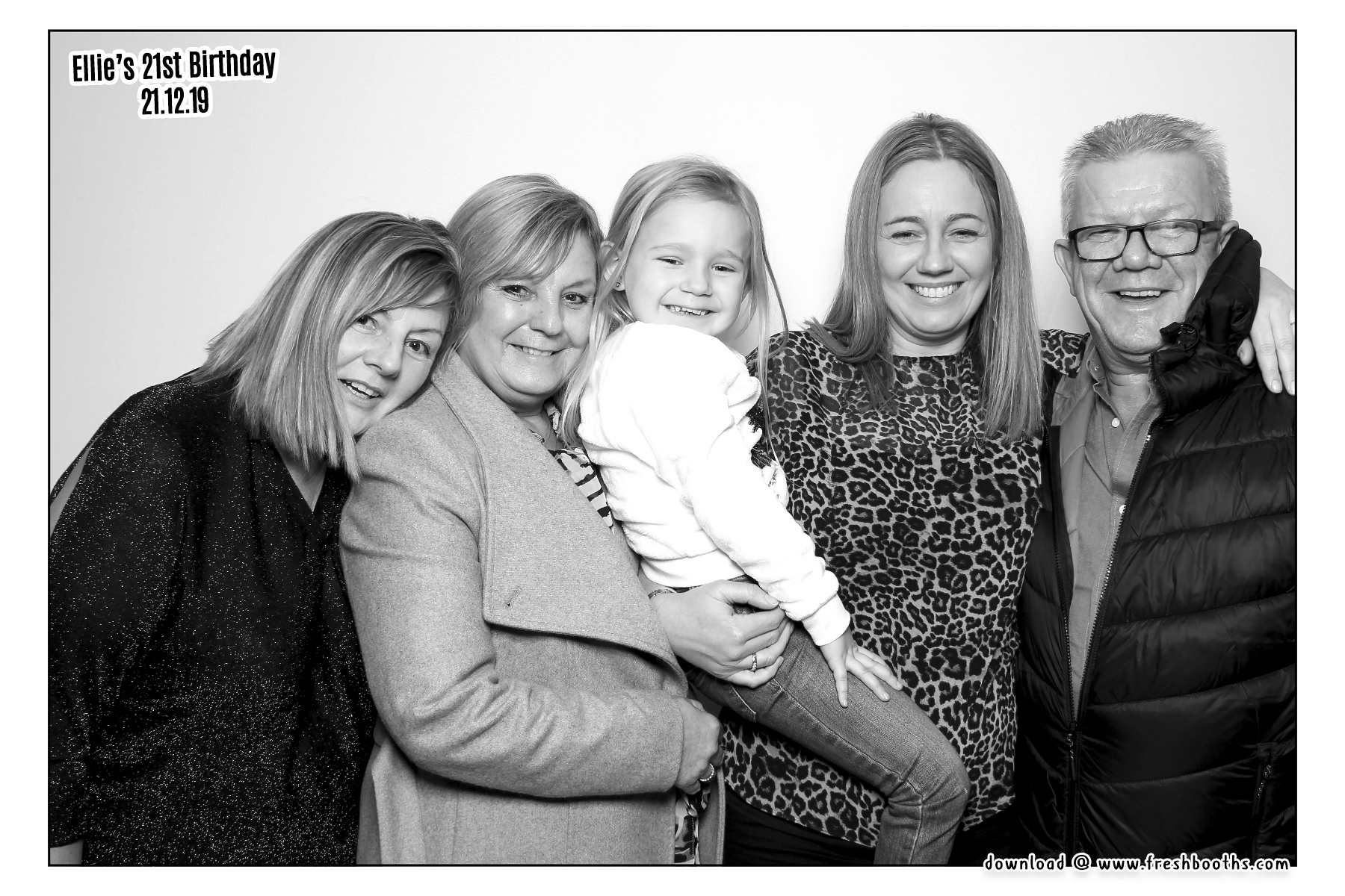 Ellie's 21st Birthday - Classic Open Booth | View more photos from the event at gallery.freshbooths.com/u/FreshBooths/Ellies-21st-Birthday-Classic-Open-Booth