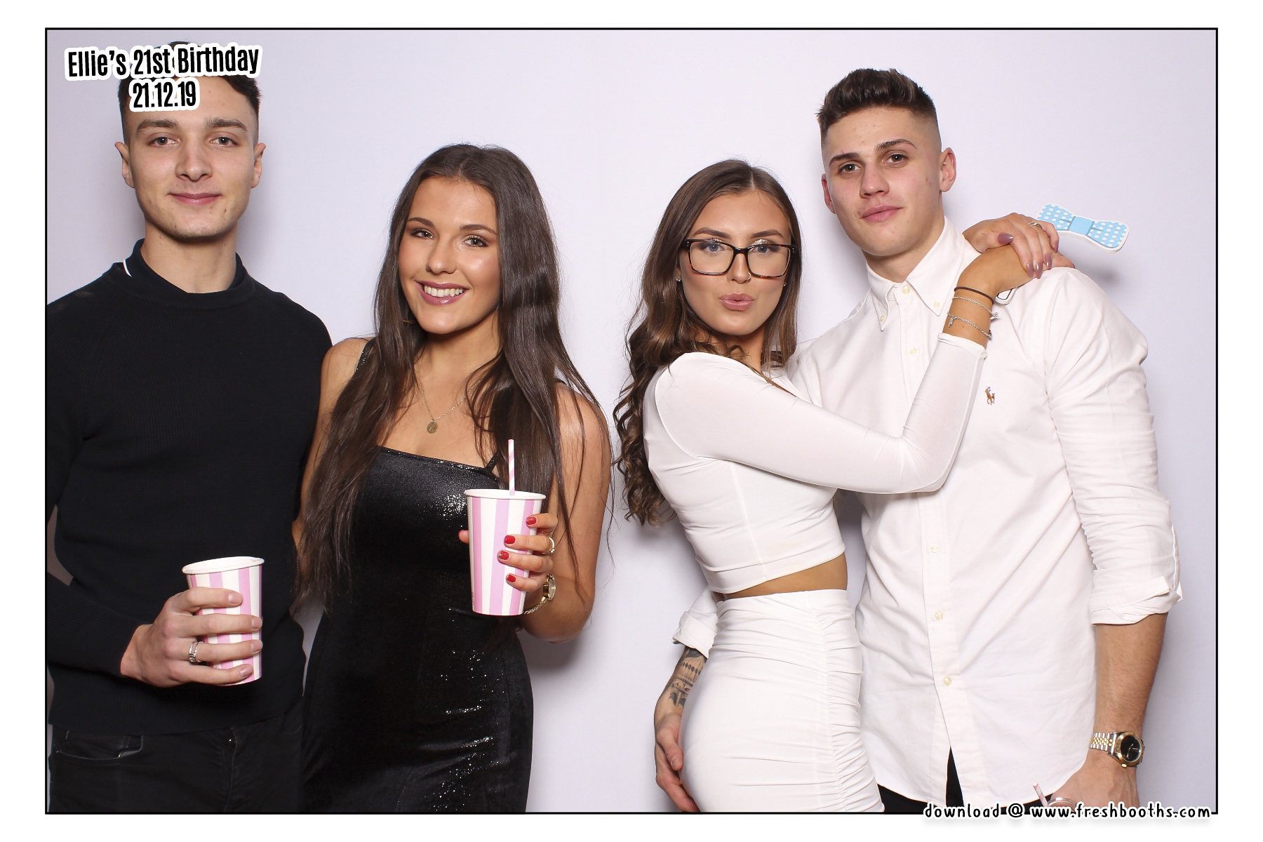 Ellie's 21st Birthday - Classic Open Booth | View more photos from the event at gallery.freshbooths.com/u/FreshBooths/Ellies-21st-Birthday-Classic-Open-Booth