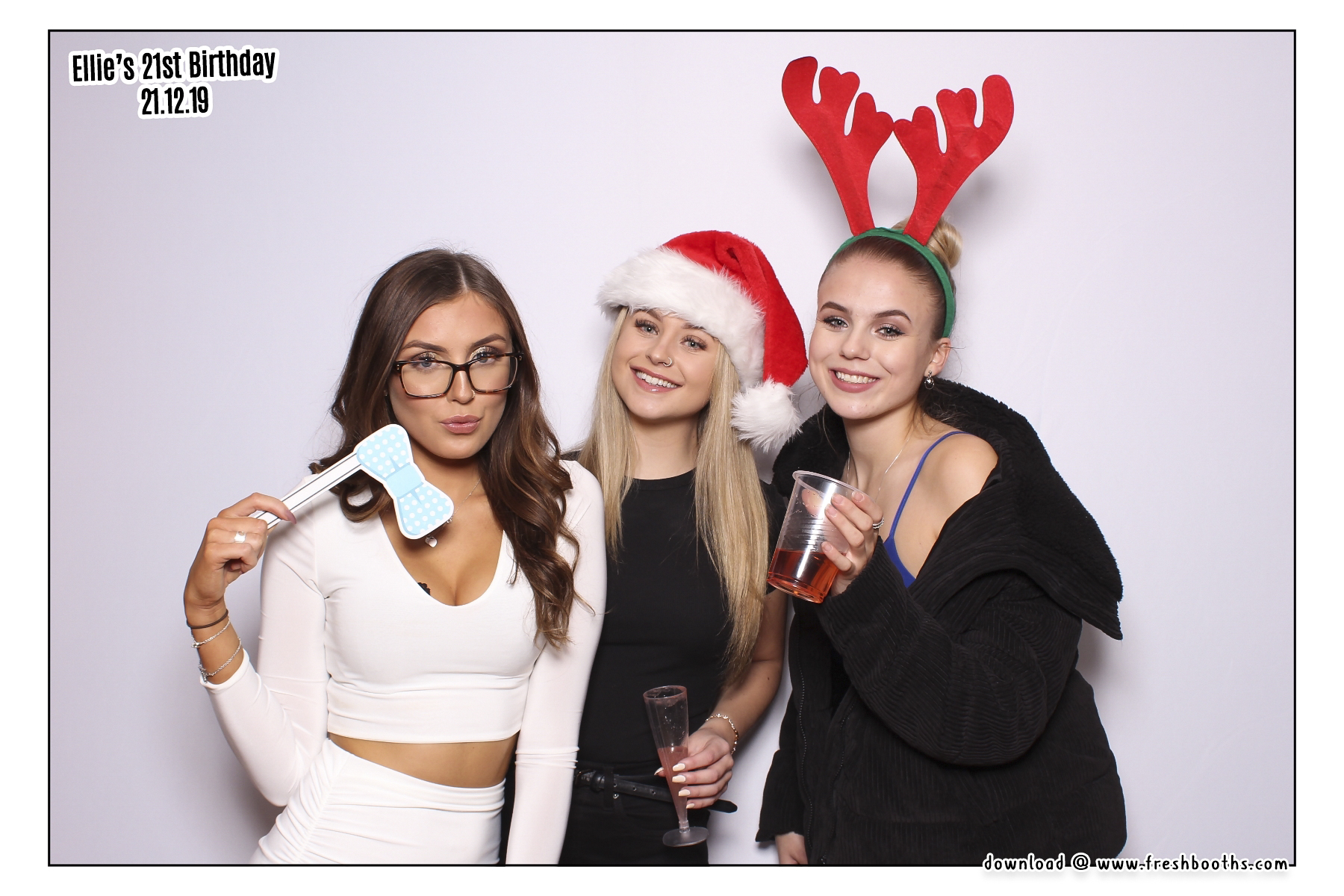 Ellie's 21st Birthday - Classic Open Booth | View more photos from the event at gallery.freshbooths.com/u/FreshBooths/Ellies-21st-Birthday-Classic-Open-Booth