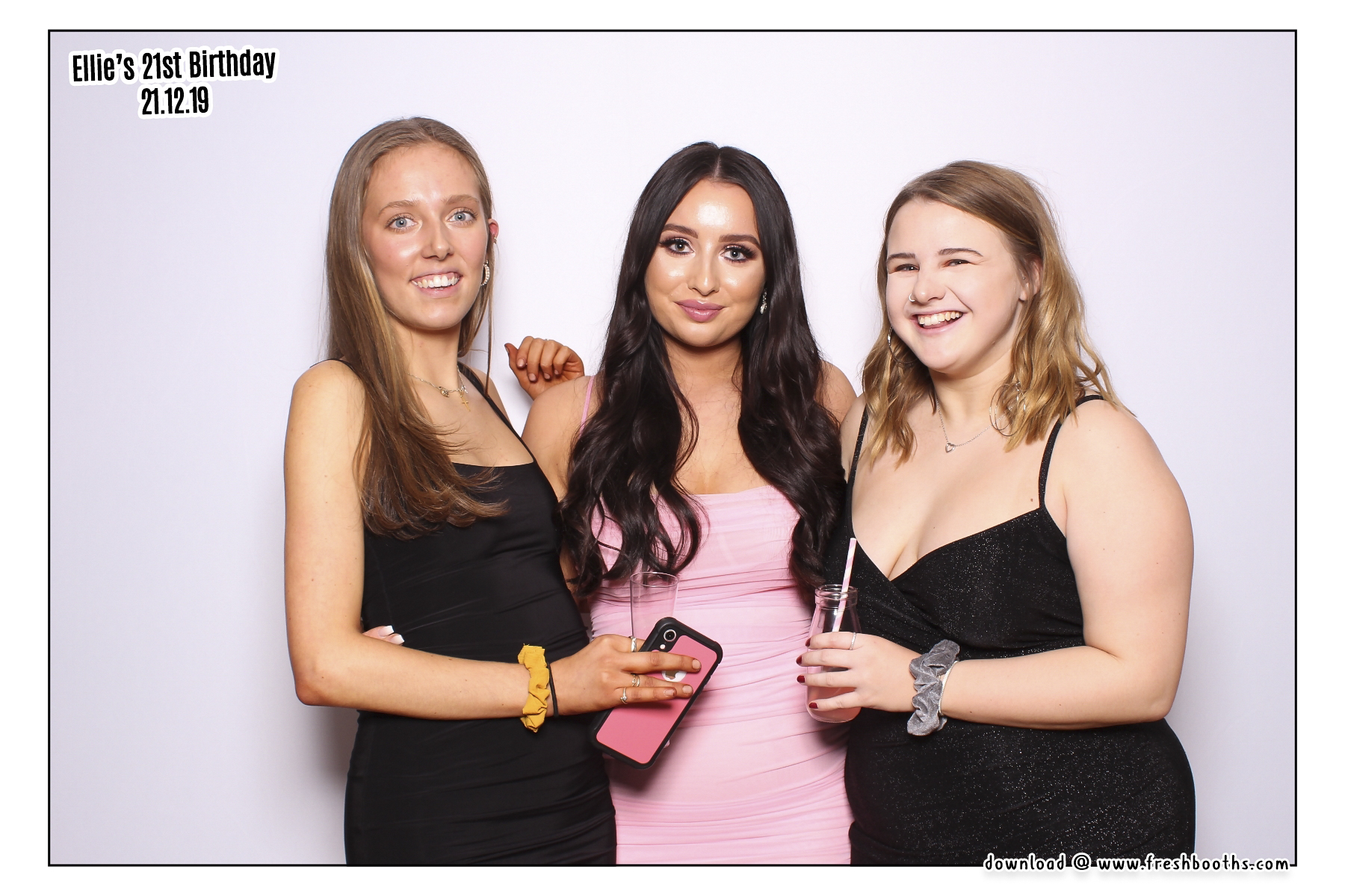 Ellie's 21st Birthday - Classic Open Booth | View more photos from the event at gallery.freshbooths.com/u/FreshBooths/Ellies-21st-Birthday-Classic-Open-Booth