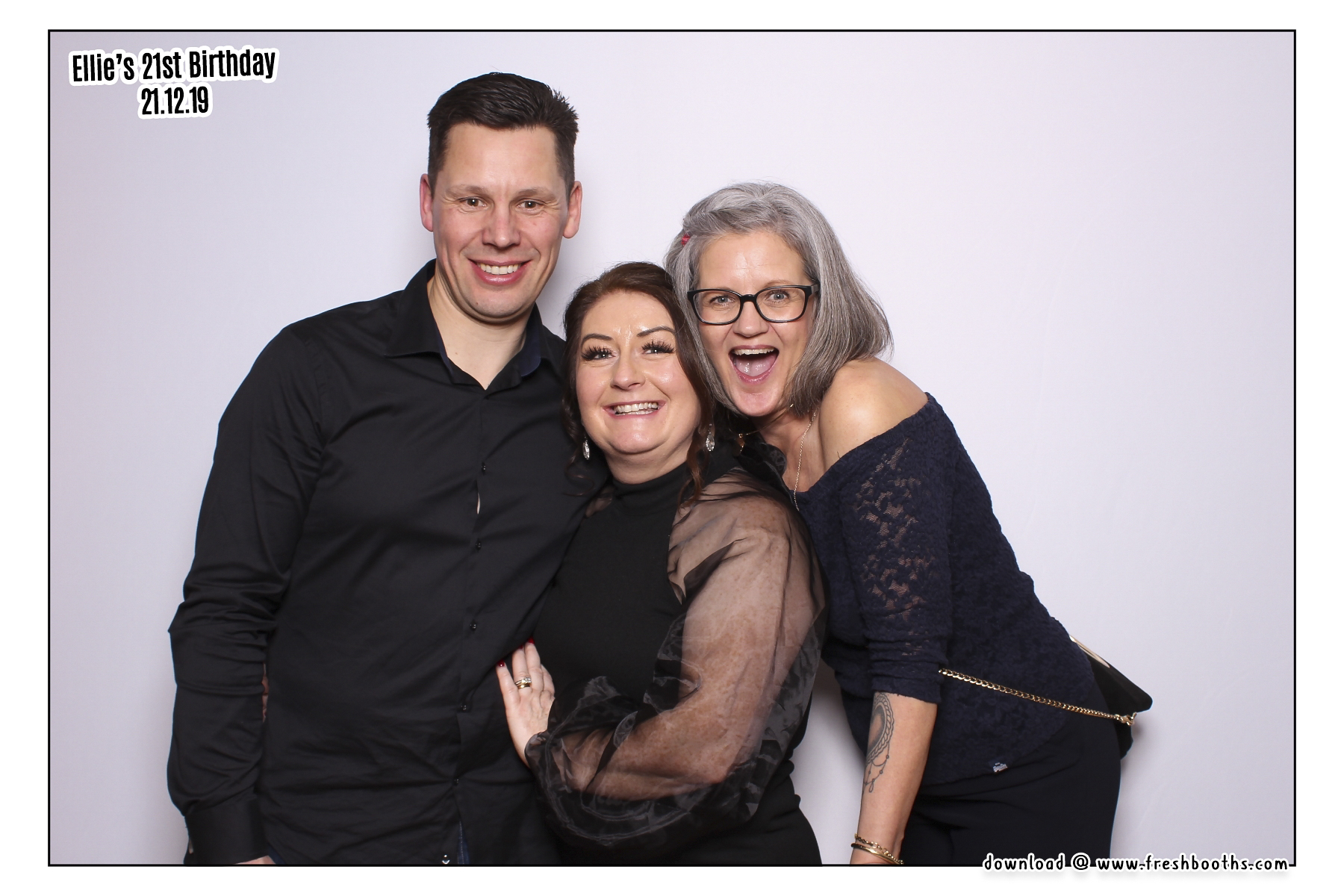 Ellie's 21st Birthday - Classic Open Booth | View more photos from the event at gallery.freshbooths.com/u/FreshBooths/Ellies-21st-Birthday-Classic-Open-Booth