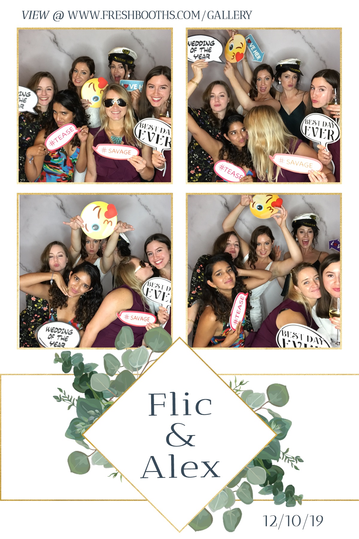Felicity and Alex's Wedding - GIF Station | View more photos from the event at gallery.freshbooths.com/u/FreshBooths/Felicity-and-Alexs-Wedding-GIF-Station