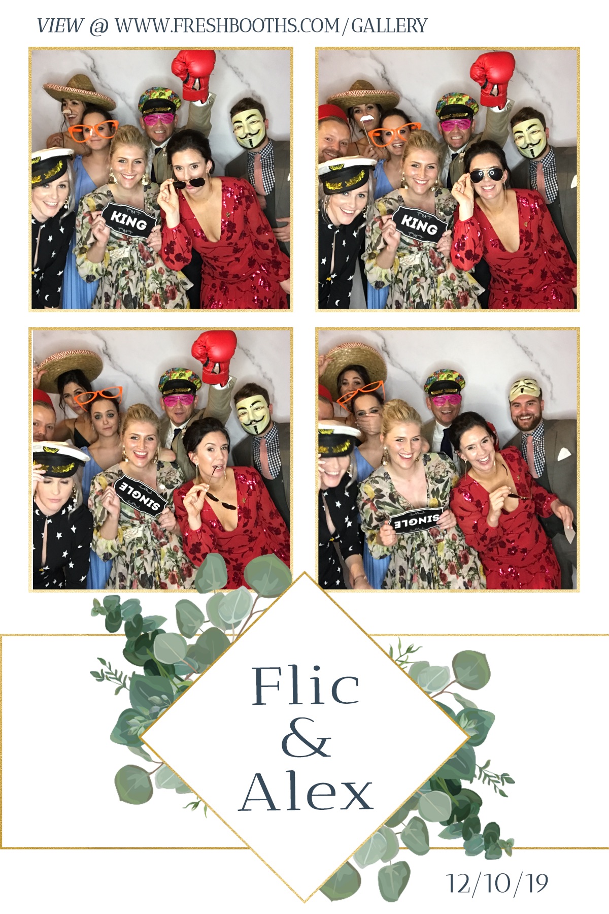 Felicity and Alex's Wedding - GIF Station | View more photos from the event at gallery.freshbooths.com/u/FreshBooths/Felicity-and-Alexs-Wedding-GIF-Station