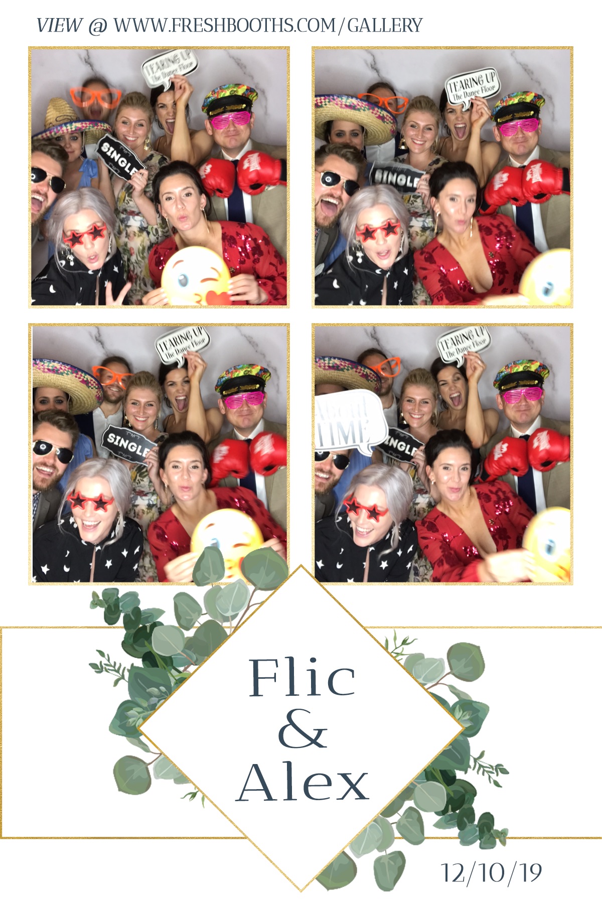 Felicity and Alex's Wedding - GIF Station | View more photos from the event at gallery.freshbooths.com/u/FreshBooths/Felicity-and-Alexs-Wedding-GIF-Station
