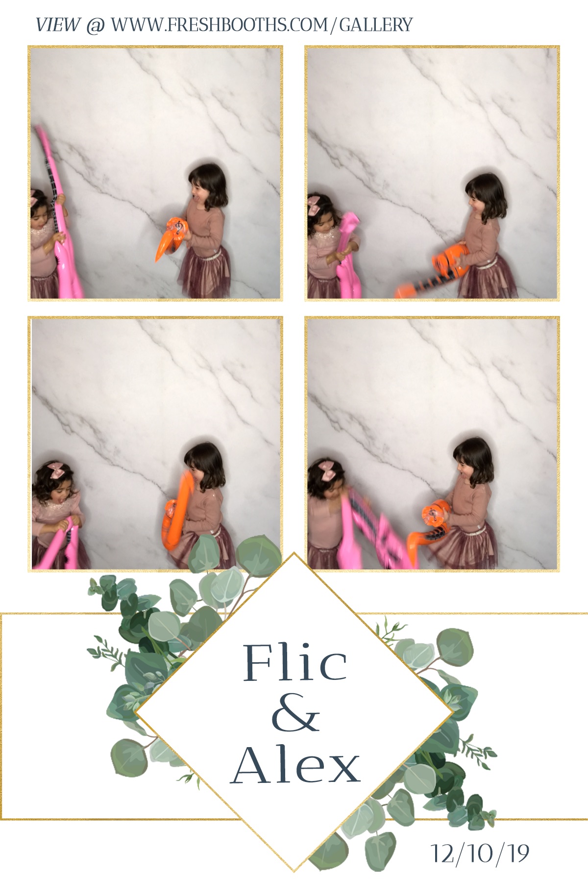 Felicity and Alex's Wedding - GIF Station | View more photos from the event at gallery.freshbooths.com/u/FreshBooths/Felicity-and-Alexs-Wedding-GIF-Station