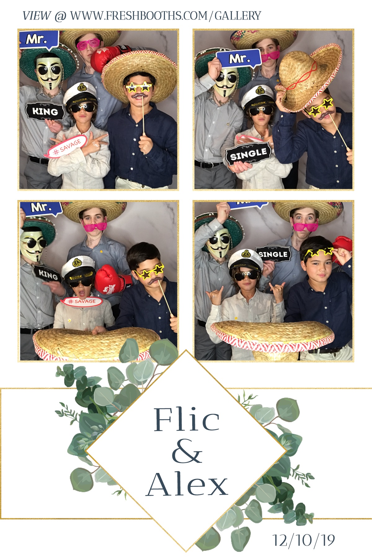 Felicity and Alex's Wedding - GIF Station | View more photos from the event at gallery.freshbooths.com/u/FreshBooths/Felicity-and-Alexs-Wedding-GIF-Station