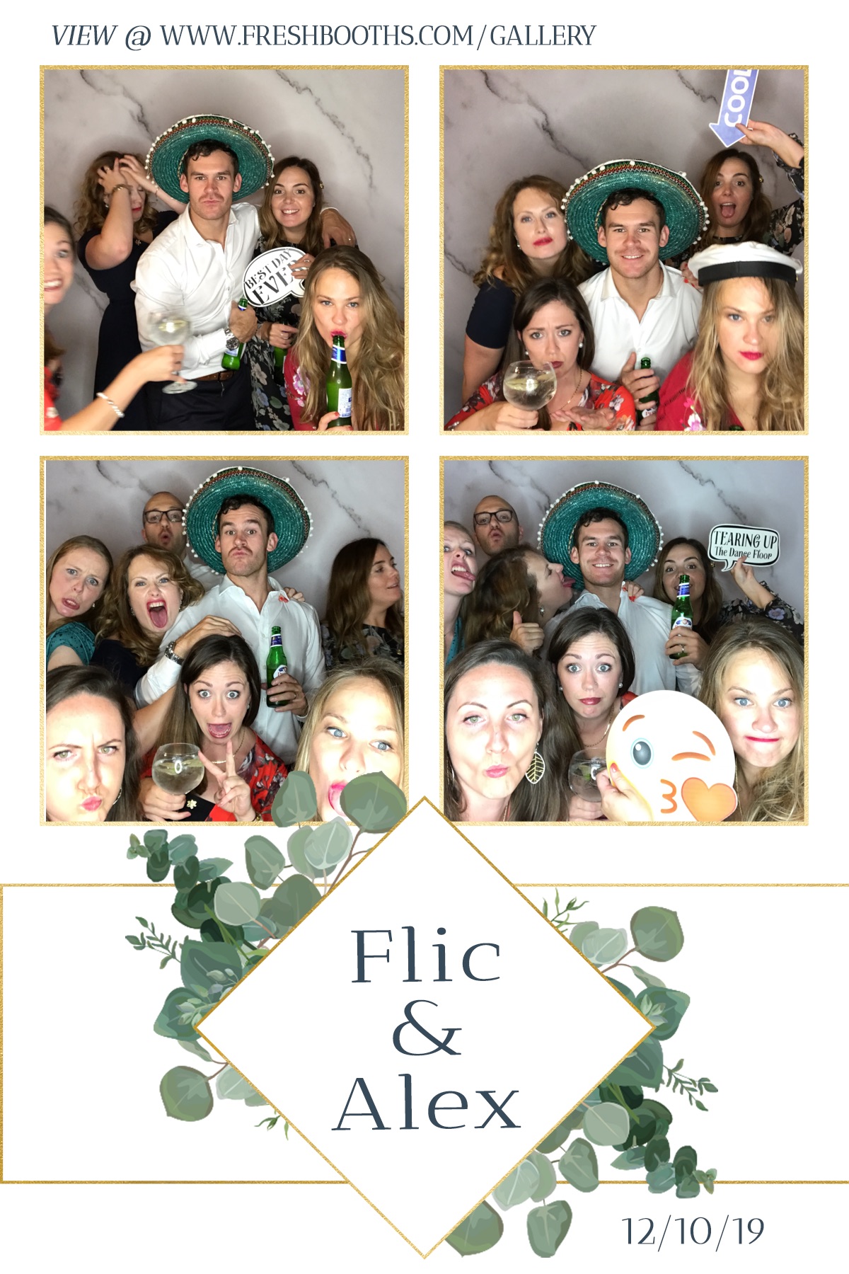 Felicity and Alex's Wedding - GIF Station | View more photos from the event at gallery.freshbooths.com/u/FreshBooths/Felicity-and-Alexs-Wedding-GIF-Station