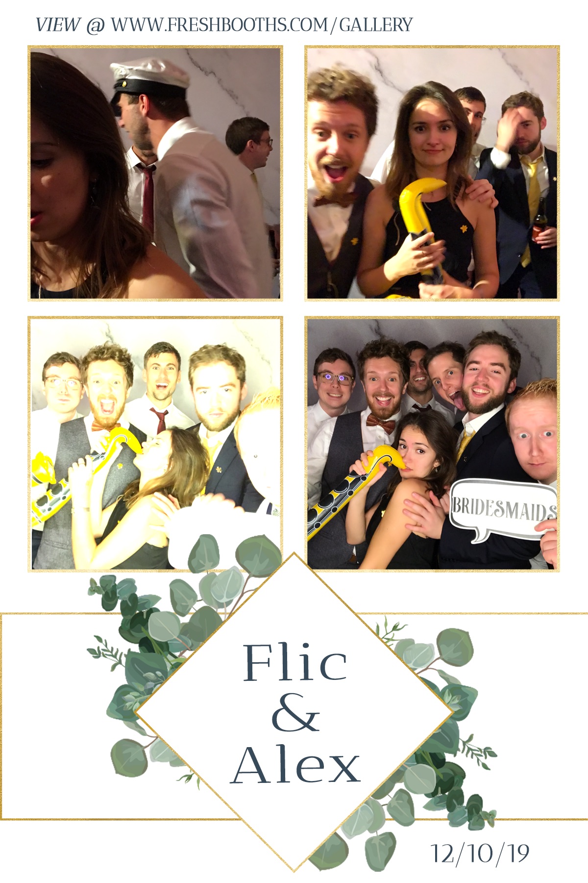 Felicity and Alex's Wedding - GIF Station | View more photos from the event at gallery.freshbooths.com/u/FreshBooths/Felicity-and-Alexs-Wedding-GIF-Station