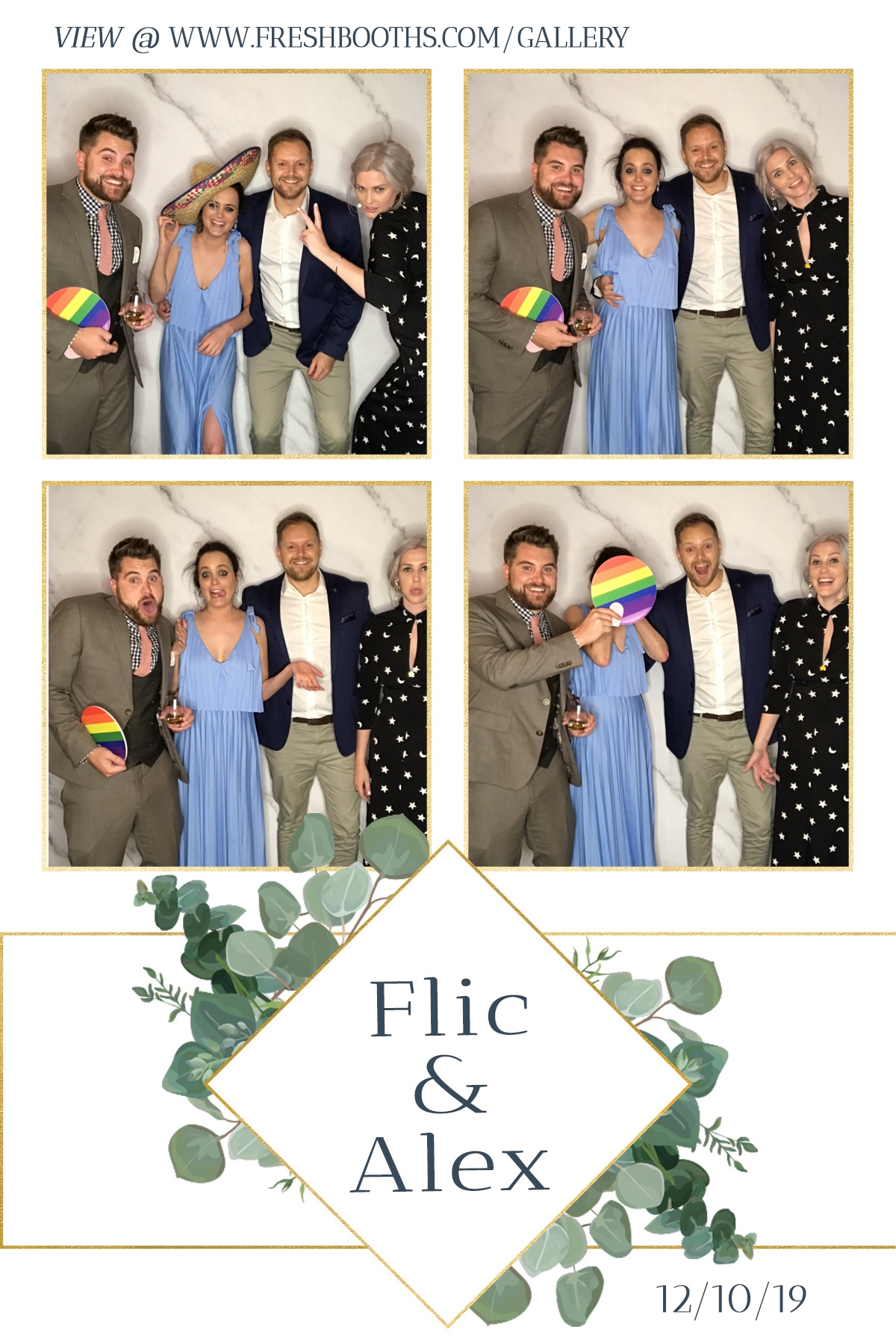 Felicity and Alex's Wedding - GIF Station | View more photos from the event at gallery.freshbooths.com/u/FreshBooths/Felicity-and-Alexs-Wedding-GIF-Station