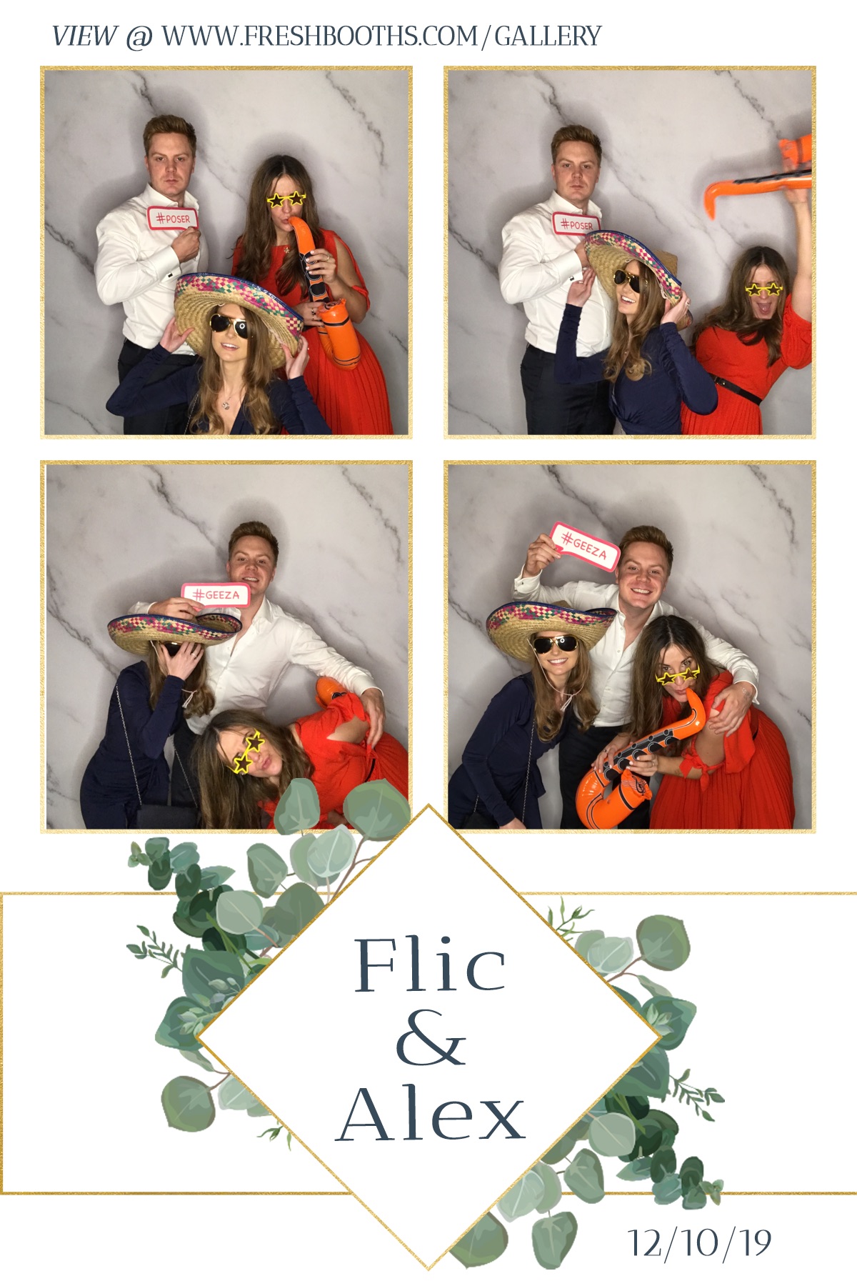 Felicity and Alex's Wedding - GIF Station | View more photos from the event at gallery.freshbooths.com/u/FreshBooths/Felicity-and-Alexs-Wedding-GIF-Station