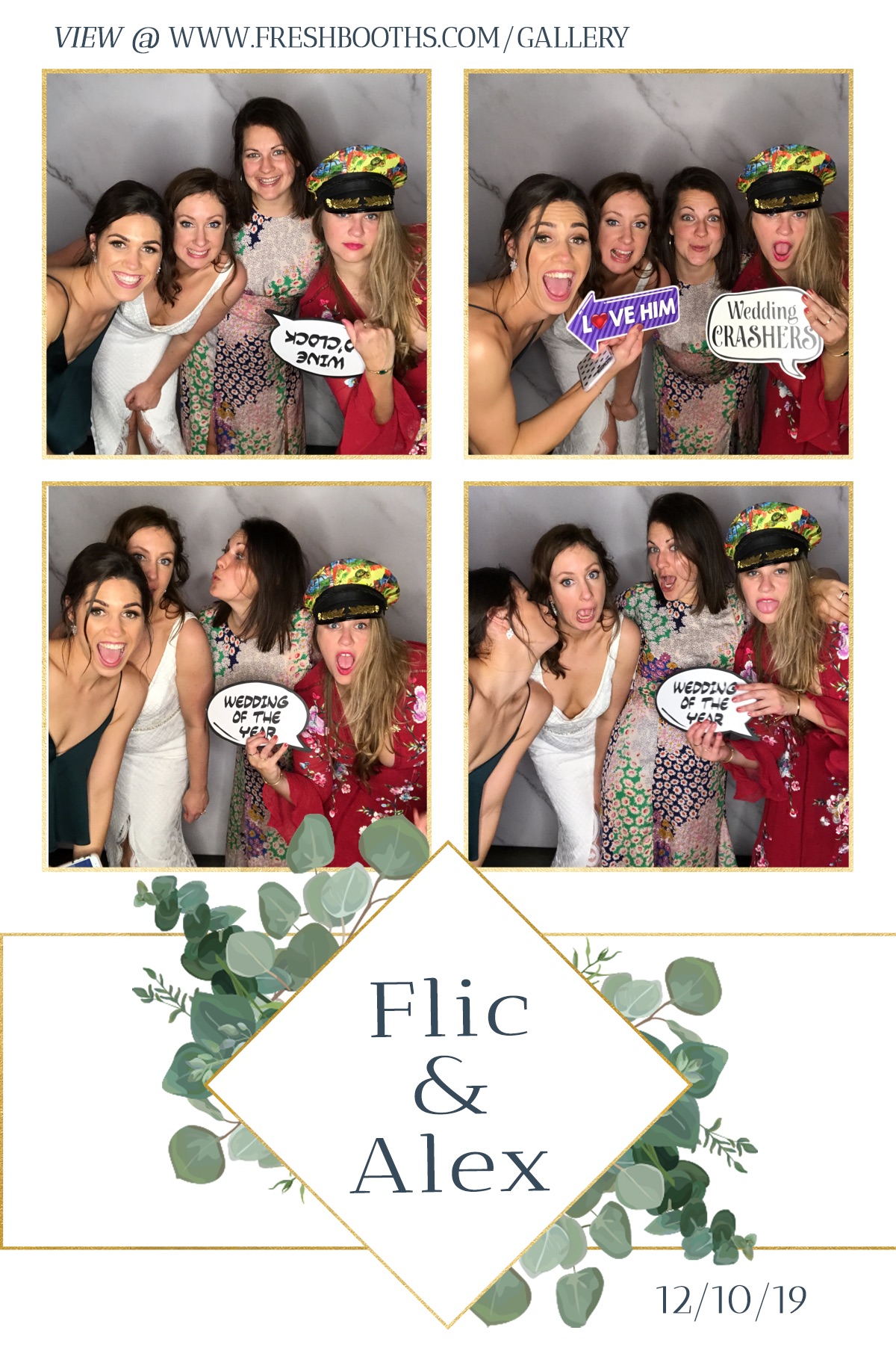 Felicity and Alex's Wedding - GIF Station | View more photos from the event at gallery.freshbooths.com/u/FreshBooths/Felicity-and-Alexs-Wedding-GIF-Station