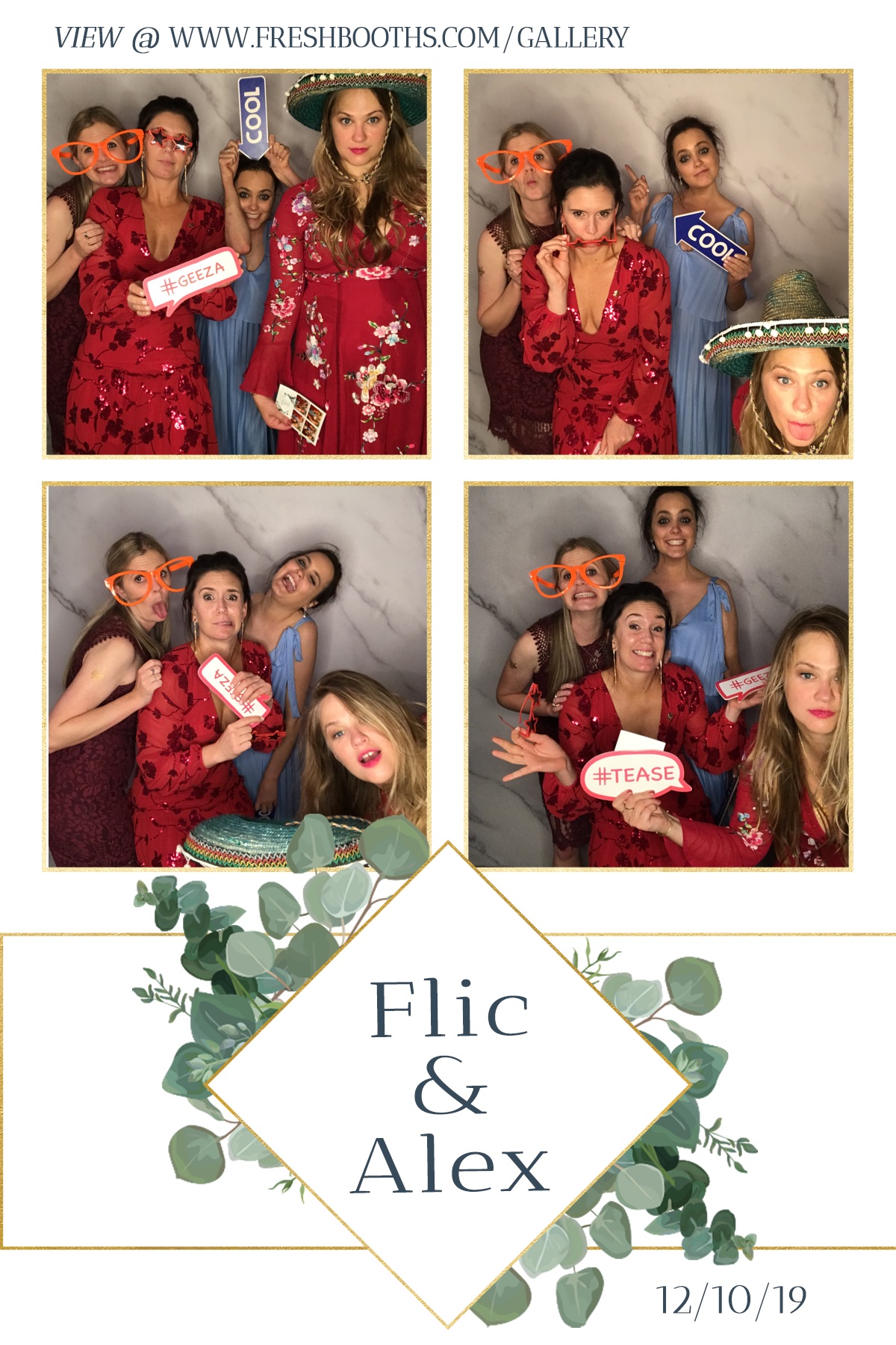 Felicity and Alex's Wedding - GIF Station | View more photos from the event at gallery.freshbooths.com/u/FreshBooths/Felicity-and-Alexs-Wedding-GIF-Station