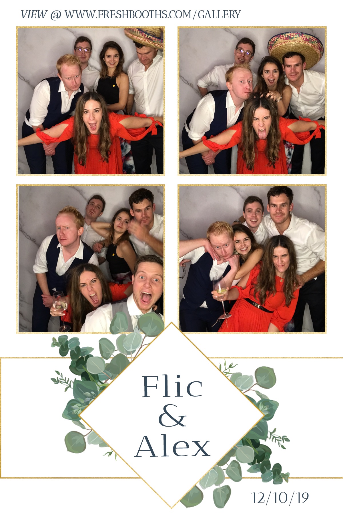 Felicity and Alex's Wedding - GIF Station | View more photos from the event at gallery.freshbooths.com/u/FreshBooths/Felicity-and-Alexs-Wedding-GIF-Station