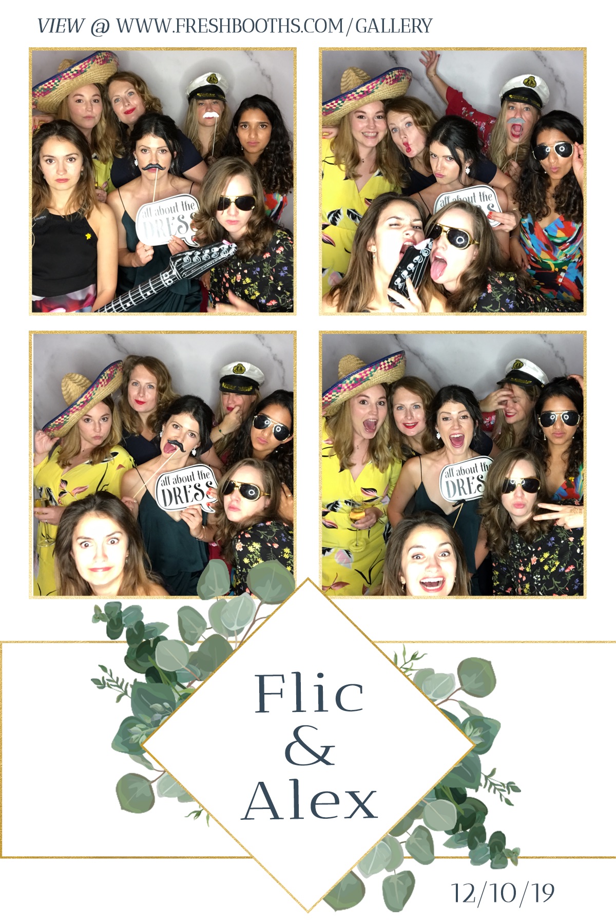 Felicity and Alex's Wedding - GIF Station | View more photos from the event at gallery.freshbooths.com/u/FreshBooths/Felicity-and-Alexs-Wedding-GIF-Station