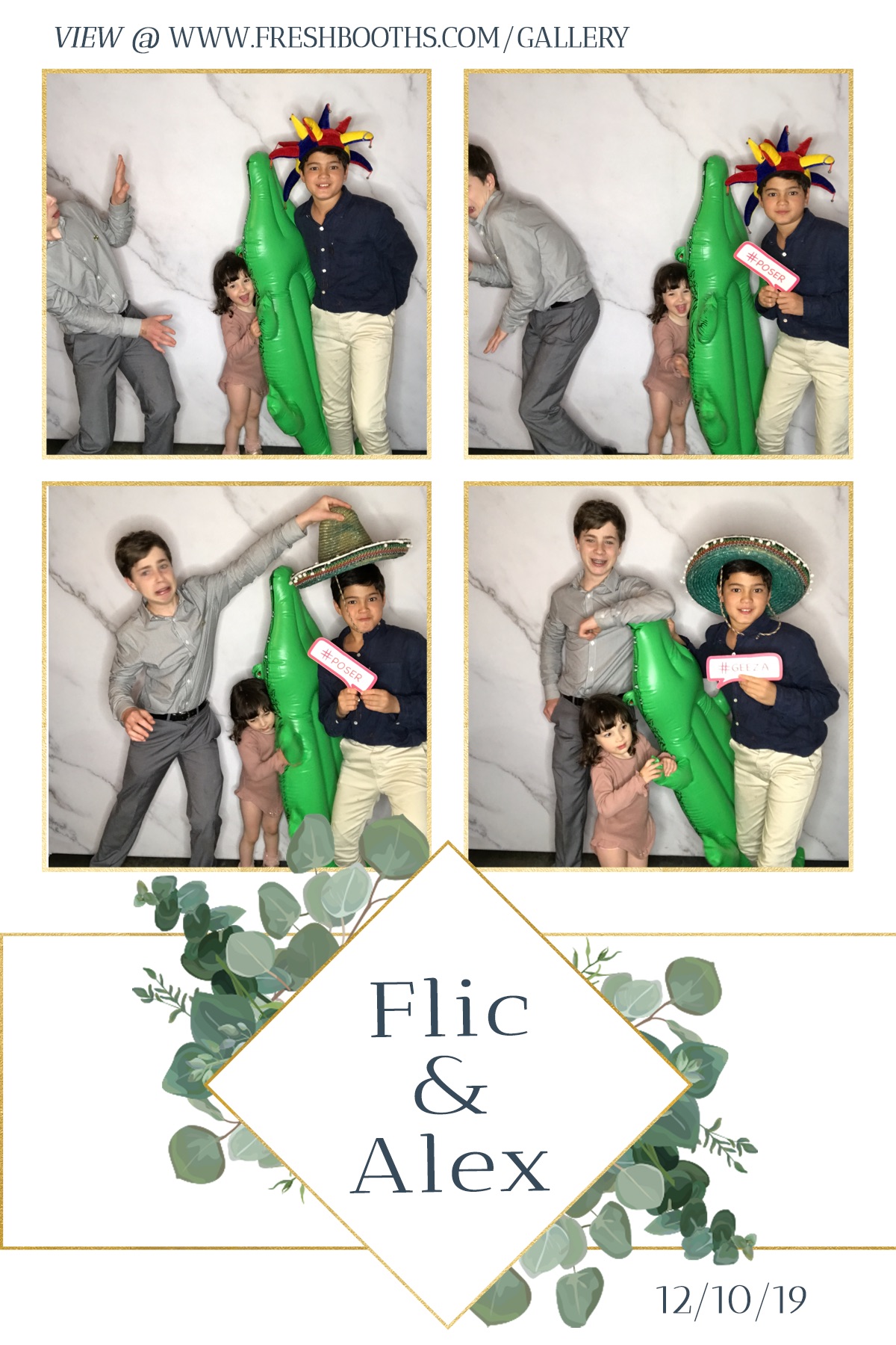 Felicity and Alex's Wedding - GIF Station | View more photos from the event at gallery.freshbooths.com/u/FreshBooths/Felicity-and-Alexs-Wedding-GIF-Station