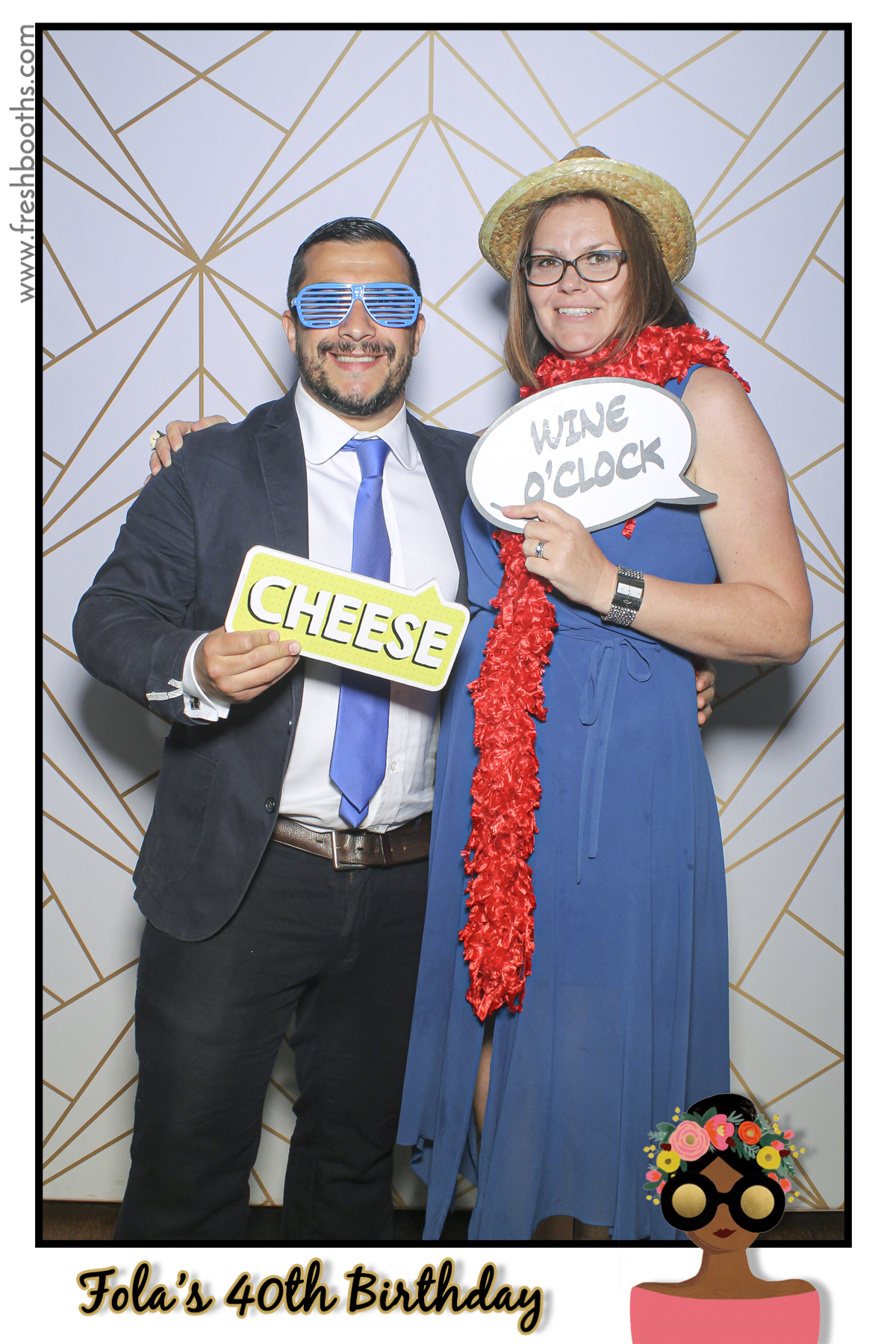 Fola's 40th Birthday Party - Selfie Mirror | View more photos from the event at gallery.freshbooths.com/u/FreshBooths/Folas-40th-Birthday-Party-Selfie-Mirror