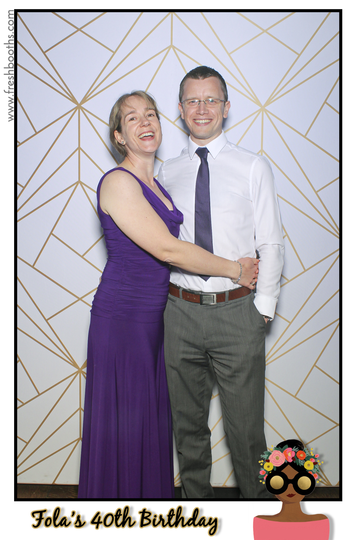 Fola's 40th Birthday Party - Selfie Mirror | View more photos from the event at gallery.freshbooths.com/u/FreshBooths/Folas-40th-Birthday-Party-Selfie-Mirror