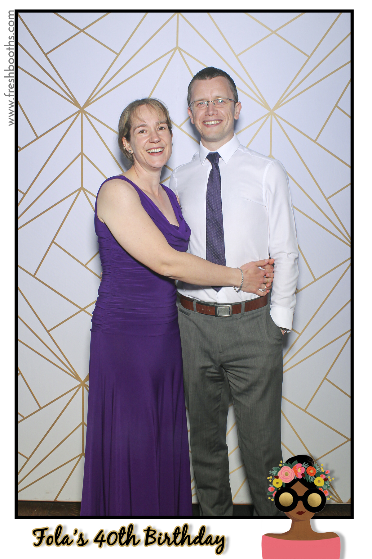 Fola's 40th Birthday Party - Selfie Mirror | View more photos from the event at gallery.freshbooths.com/u/FreshBooths/Folas-40th-Birthday-Party-Selfie-Mirror