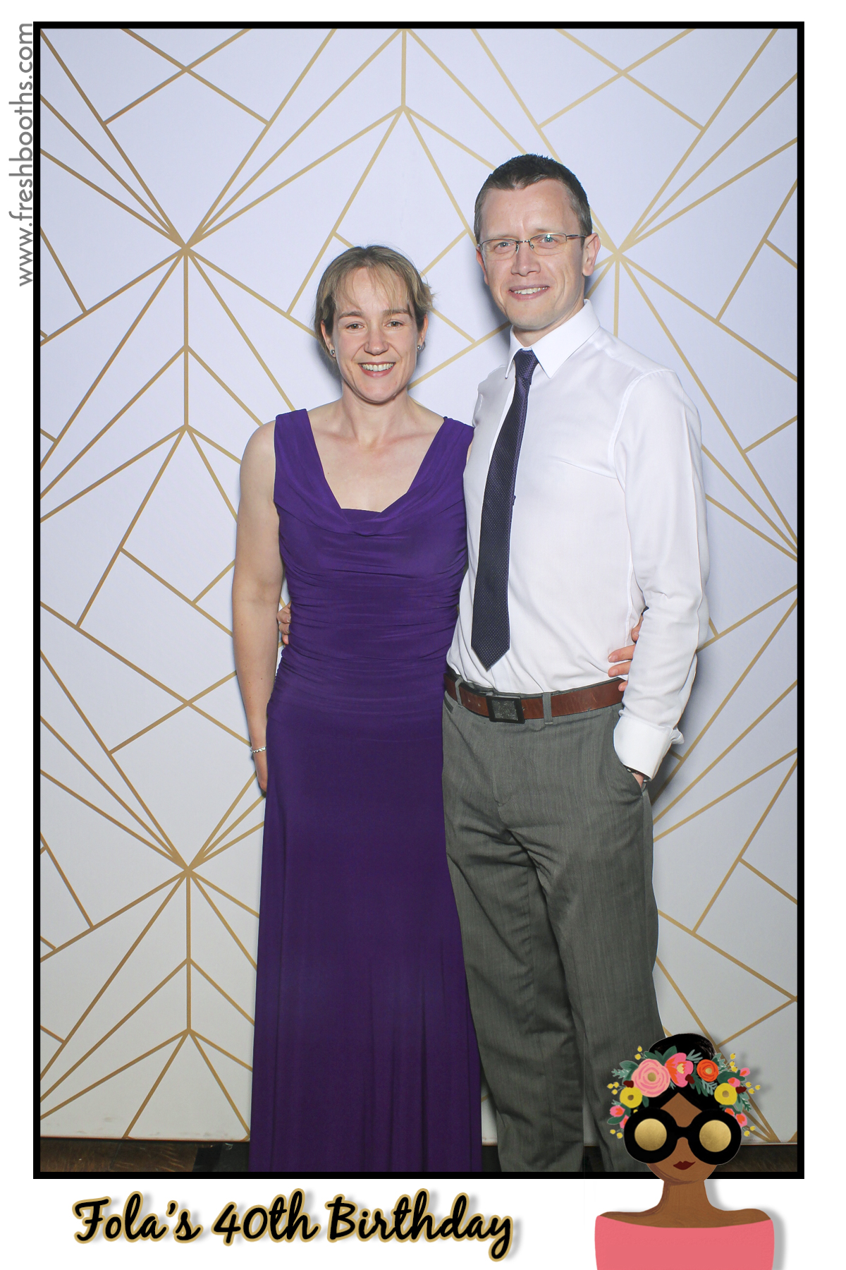 Fola's 40th Birthday Party - Selfie Mirror | View more photos from the event at gallery.freshbooths.com/u/FreshBooths/Folas-40th-Birthday-Party-Selfie-Mirror
