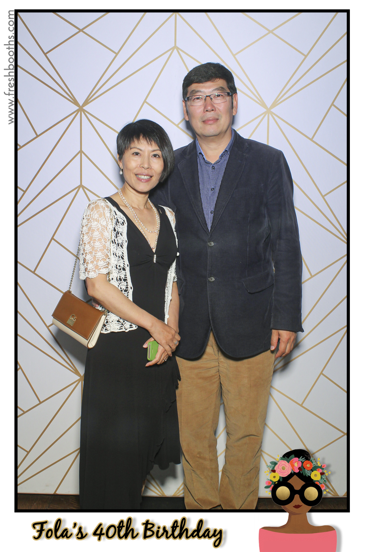 Fola's 40th Birthday Party - Selfie Mirror | View more photos from the event at gallery.freshbooths.com/u/FreshBooths/Folas-40th-Birthday-Party-Selfie-Mirror