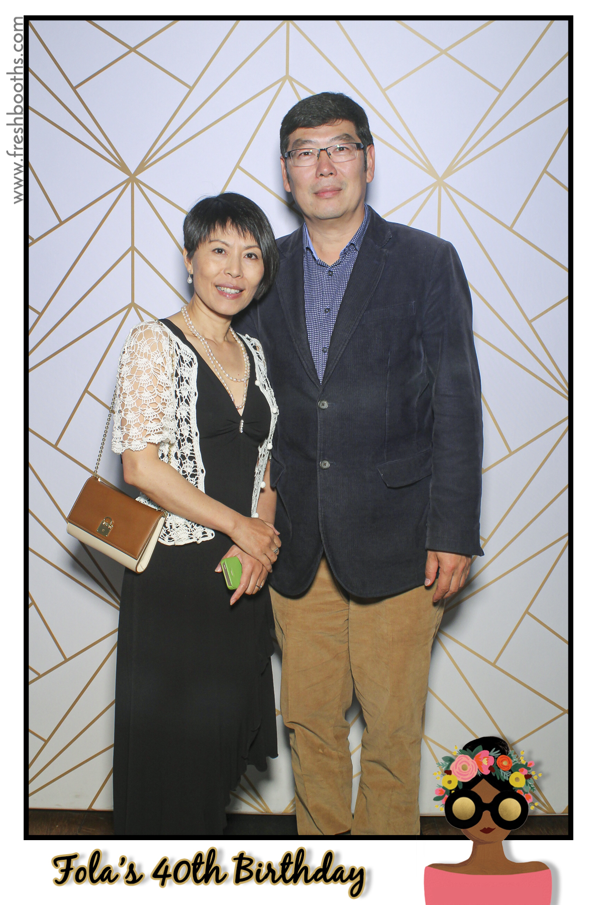 Fola's 40th Birthday Party - Selfie Mirror | View more photos from the event at gallery.freshbooths.com/u/FreshBooths/Folas-40th-Birthday-Party-Selfie-Mirror