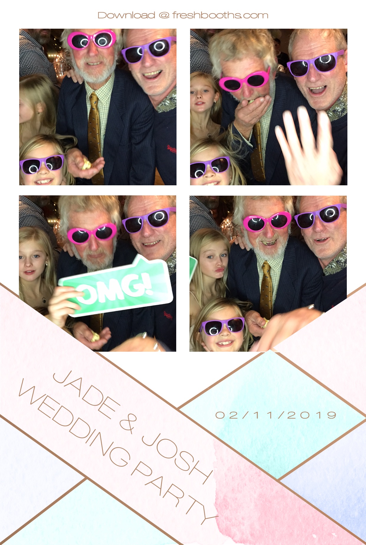 Jade & Josh Wedding Party - GIF Station | View more photos from the event at gallery.freshbooths.com/u/FreshBooths/Jade-Josh-Wedding-Party-GIF-Station