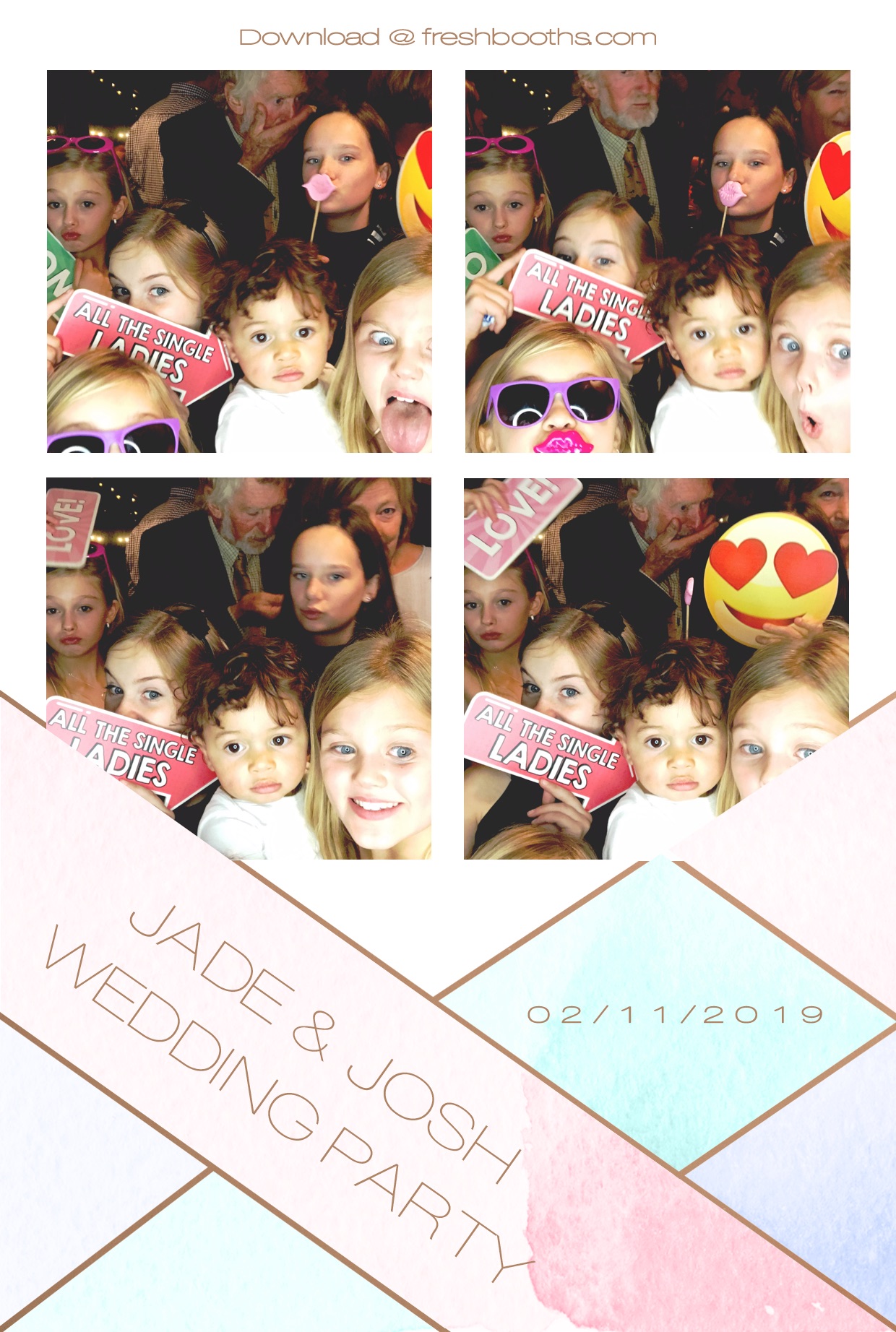 Jade & Josh Wedding Party - GIF Station | View more photos from the event at gallery.freshbooths.com/u/FreshBooths/Jade-Josh-Wedding-Party-GIF-Station