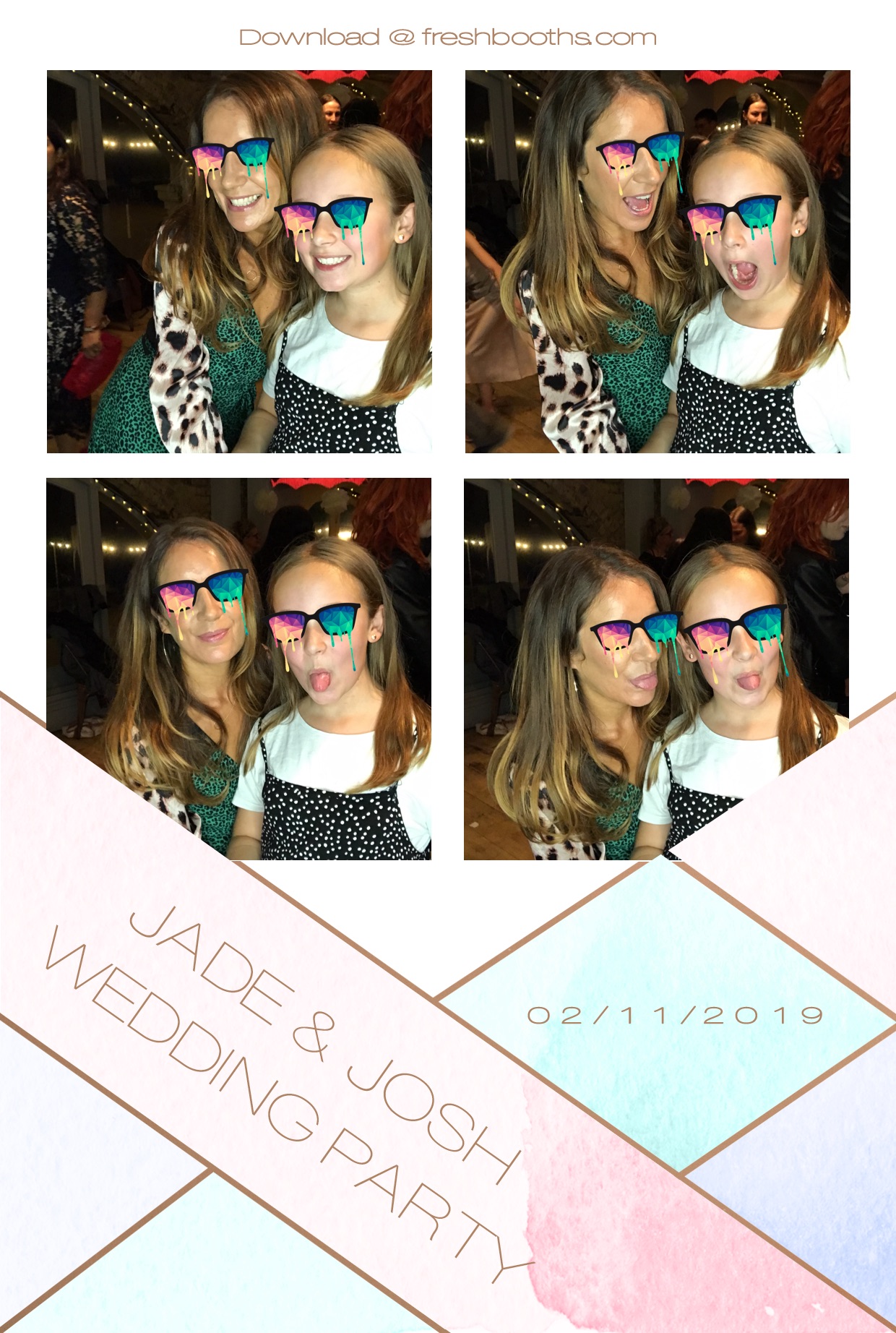 Jade & Josh Wedding Party - GIF Station | View more photos from the event at gallery.freshbooths.com/u/FreshBooths/Jade-Josh-Wedding-Party-GIF-Station