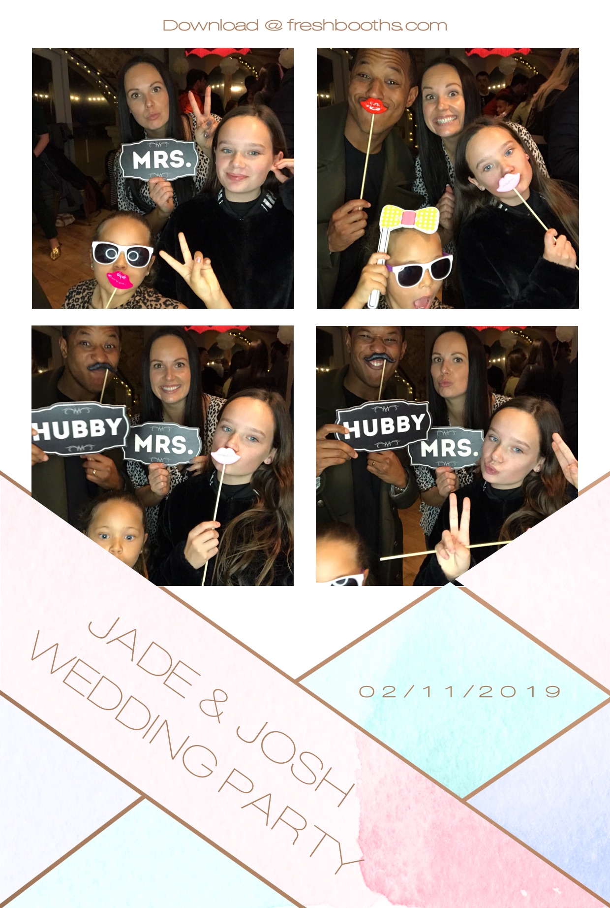 Jade & Josh Wedding Party - GIF Station | View more photos from the event at gallery.freshbooths.com/u/FreshBooths/Jade-Josh-Wedding-Party-GIF-Station