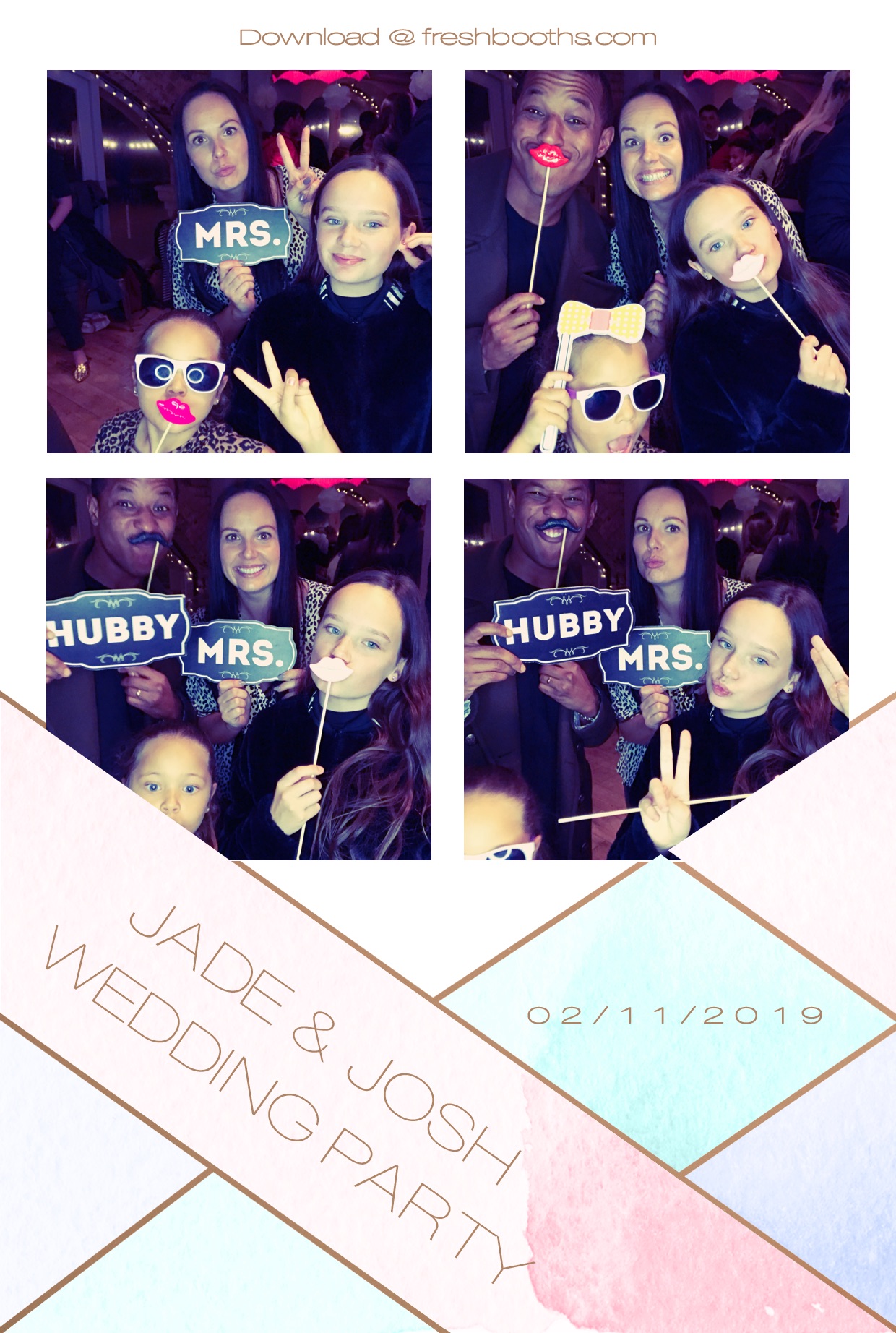 Jade & Josh Wedding Party - GIF Station | View more photos from the event at gallery.freshbooths.com/u/FreshBooths/Jade-Josh-Wedding-Party-GIF-Station