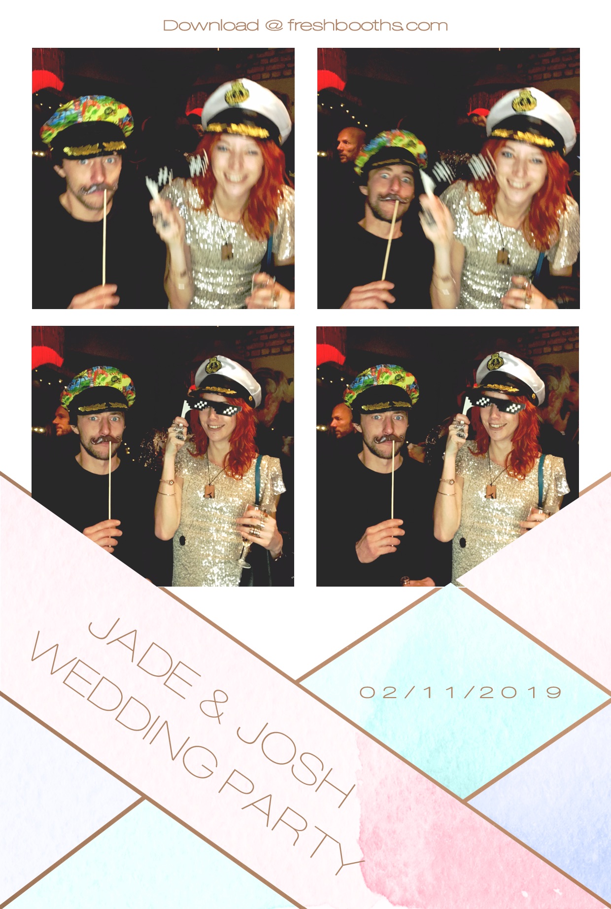 Jade & Josh Wedding Party - GIF Station | View more photos from the event at gallery.freshbooths.com/u/FreshBooths/Jade-Josh-Wedding-Party-GIF-Station