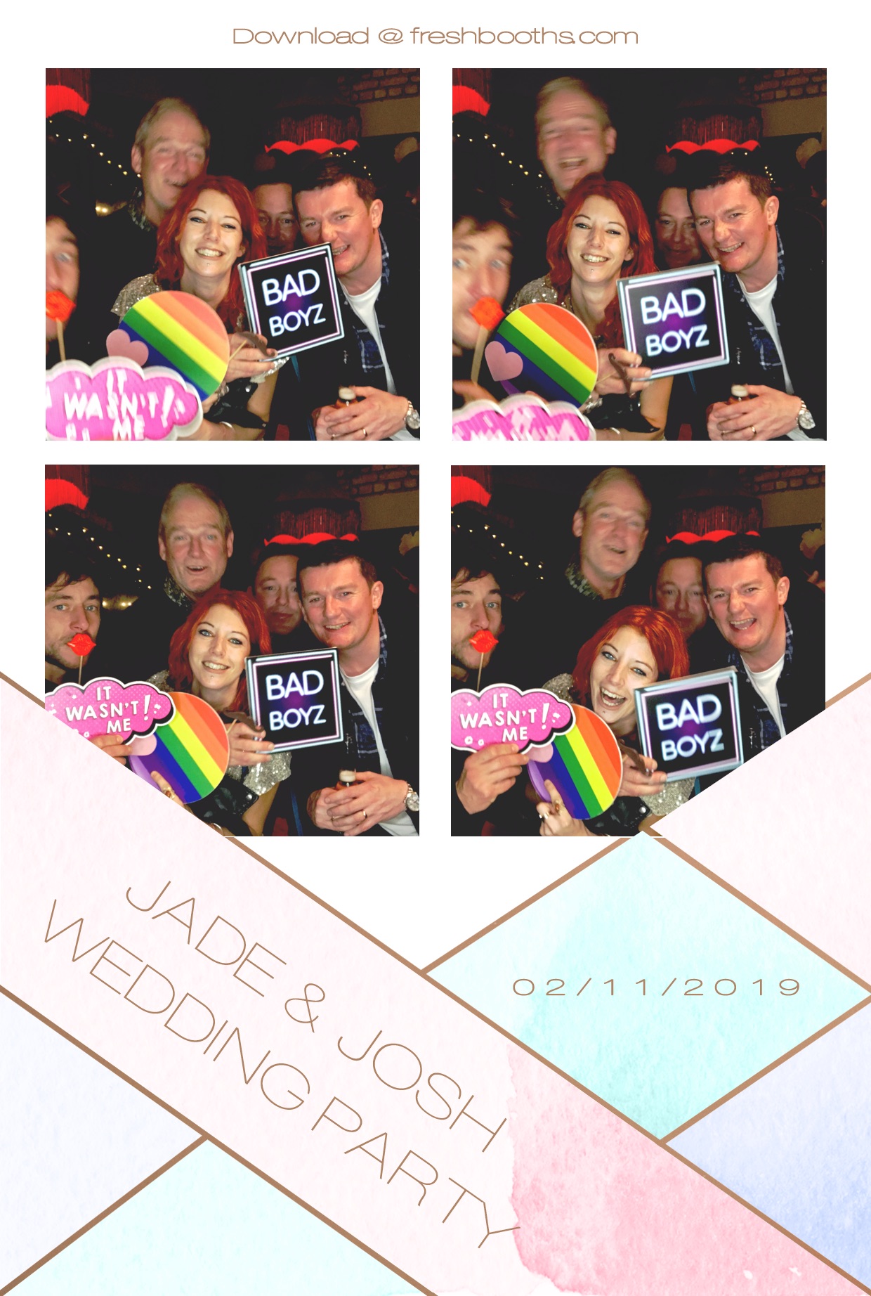Jade & Josh Wedding Party - GIF Station | View more photos from the event at gallery.freshbooths.com/u/FreshBooths/Jade-Josh-Wedding-Party-GIF-Station