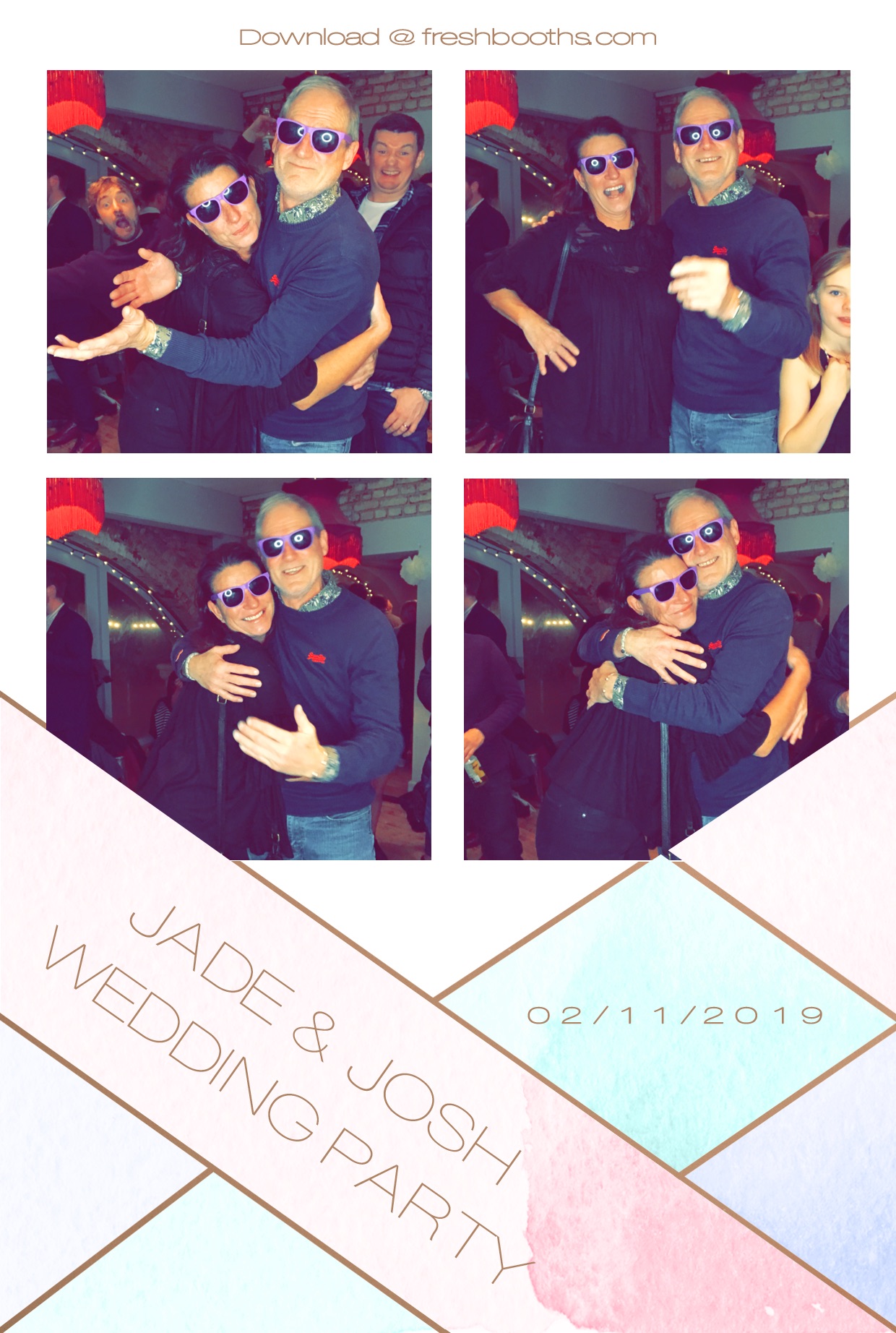 Jade & Josh Wedding Party - GIF Station | View more photos from the event at gallery.freshbooths.com/u/FreshBooths/Jade-Josh-Wedding-Party-GIF-Station