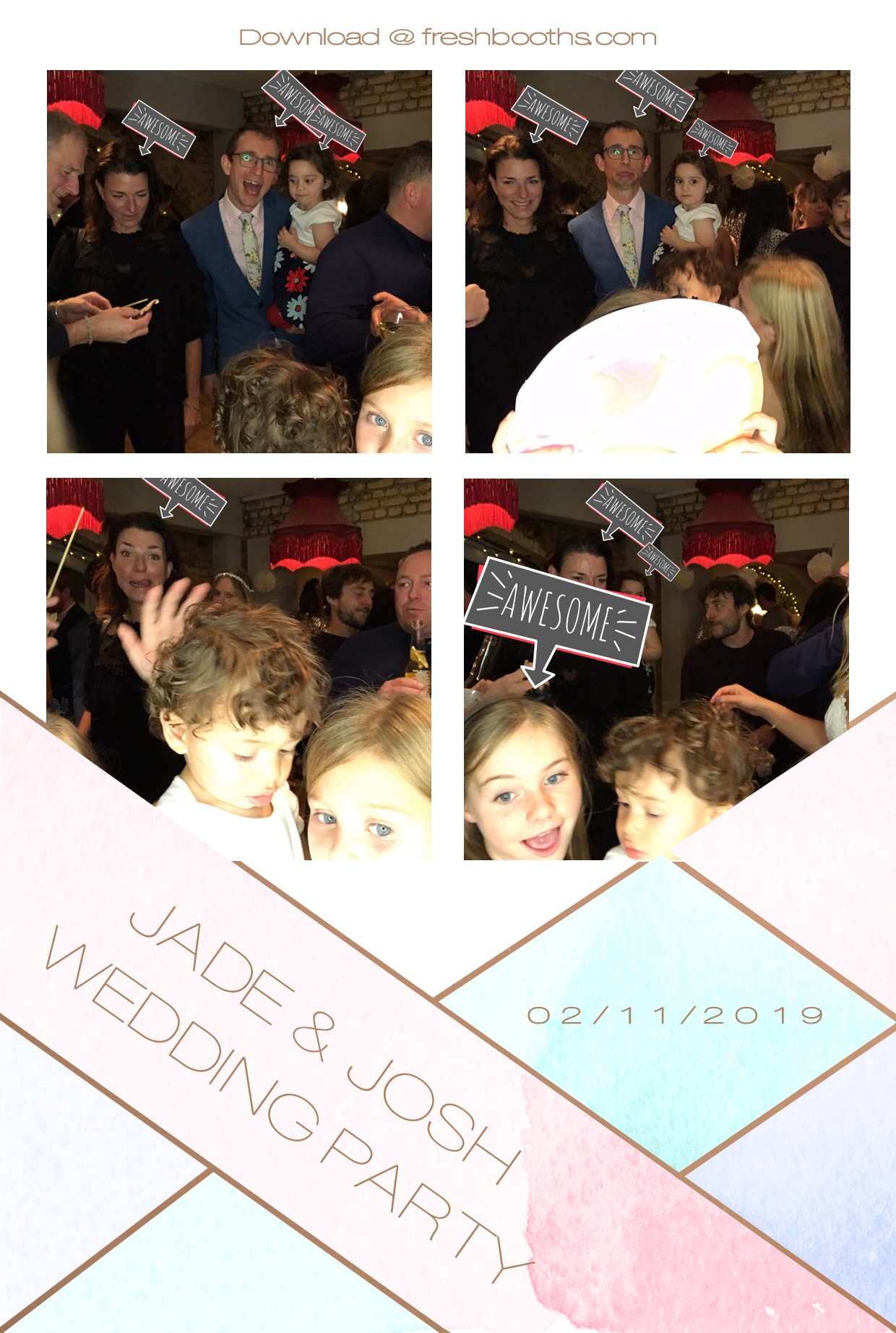 Jade & Josh Wedding Party - GIF Station | View more photos from the event at gallery.freshbooths.com/u/FreshBooths/Jade-Josh-Wedding-Party-GIF-Station
