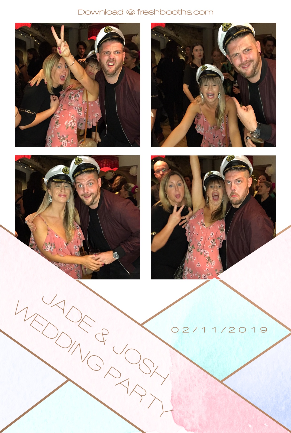 Jade & Josh Wedding Party - GIF Station | View more photos from the event at gallery.freshbooths.com/u/FreshBooths/Jade-Josh-Wedding-Party-GIF-Station