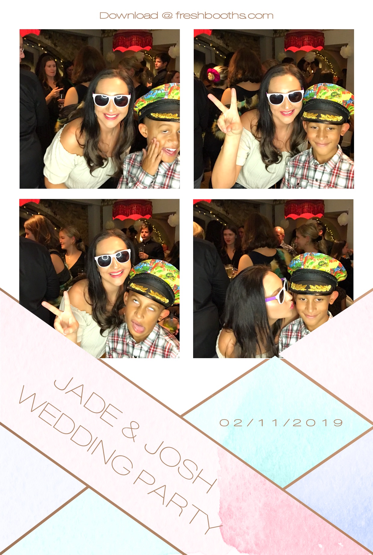Jade & Josh Wedding Party - GIF Station | View more photos from the event at gallery.freshbooths.com/u/FreshBooths/Jade-Josh-Wedding-Party-GIF-Station