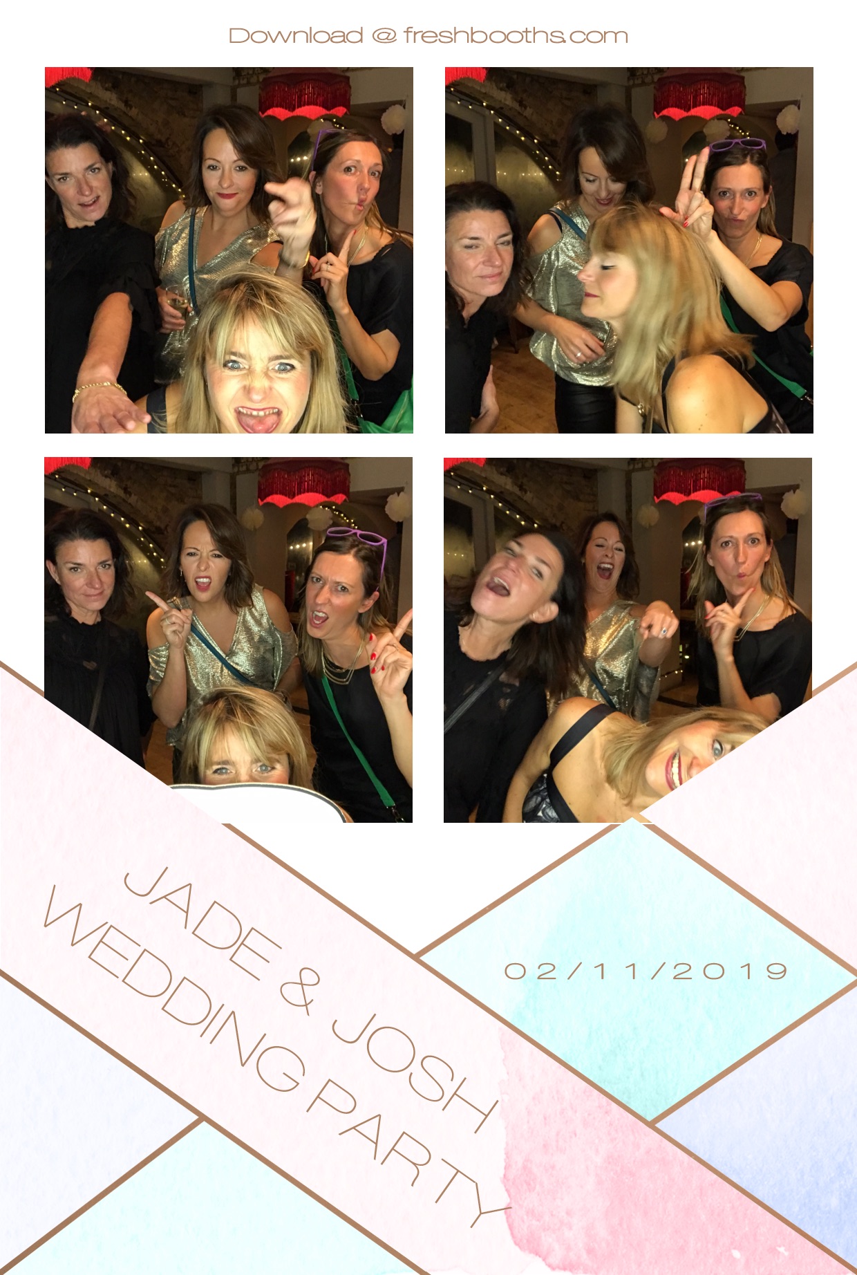 Jade & Josh Wedding Party - GIF Station | View more photos from the event at gallery.freshbooths.com/u/FreshBooths/Jade-Josh-Wedding-Party-GIF-Station