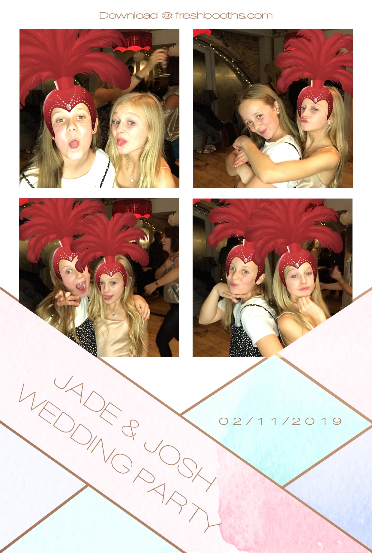 Jade & Josh Wedding Party - GIF Station | View more photos from the event at gallery.freshbooths.com/u/FreshBooths/Jade-Josh-Wedding-Party-GIF-Station