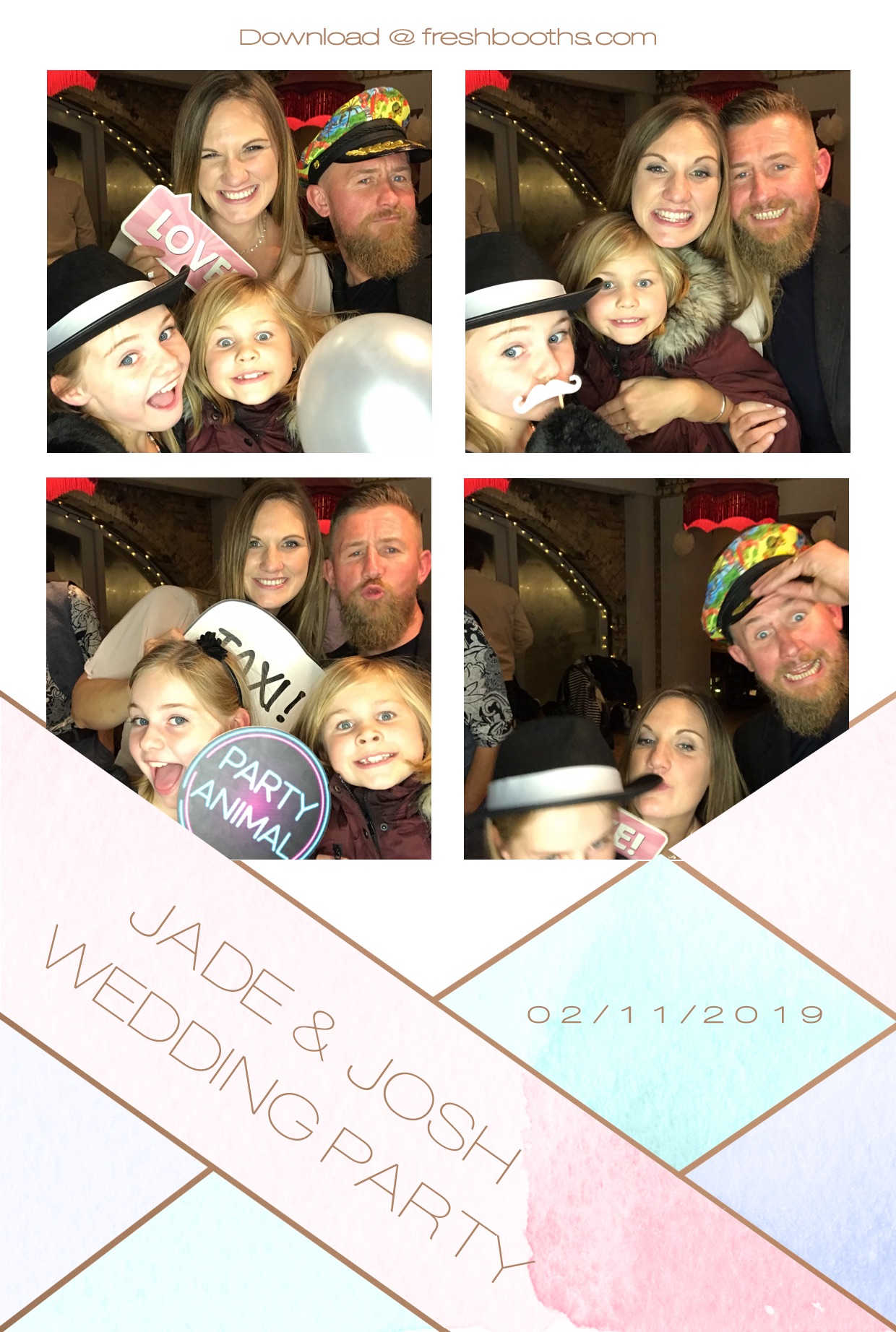 Jade & Josh Wedding Party - GIF Station | View more photos from the event at gallery.freshbooths.com/u/FreshBooths/Jade-Josh-Wedding-Party-GIF-Station