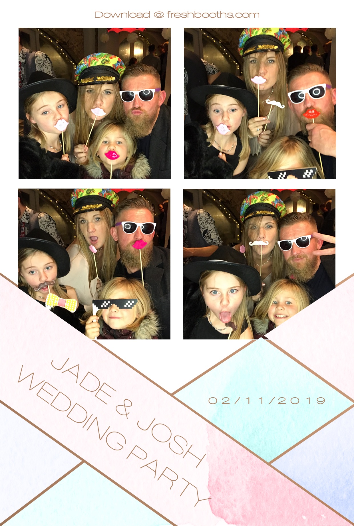 Jade & Josh Wedding Party - GIF Station | View more photos from the event at gallery.freshbooths.com/u/FreshBooths/Jade-Josh-Wedding-Party-GIF-Station