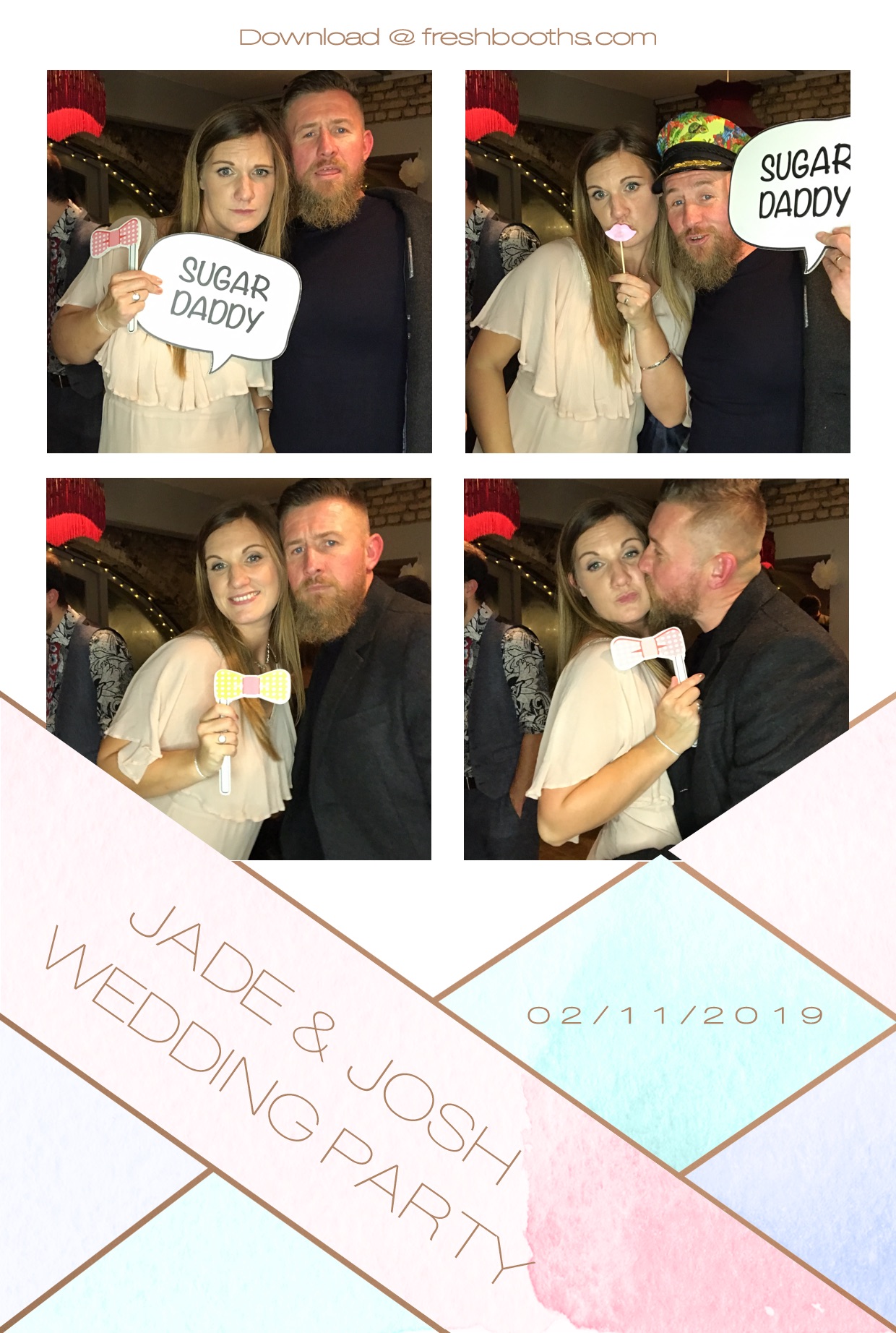Jade & Josh Wedding Party - GIF Station | View more photos from the event at gallery.freshbooths.com/u/FreshBooths/Jade-Josh-Wedding-Party-GIF-Station
