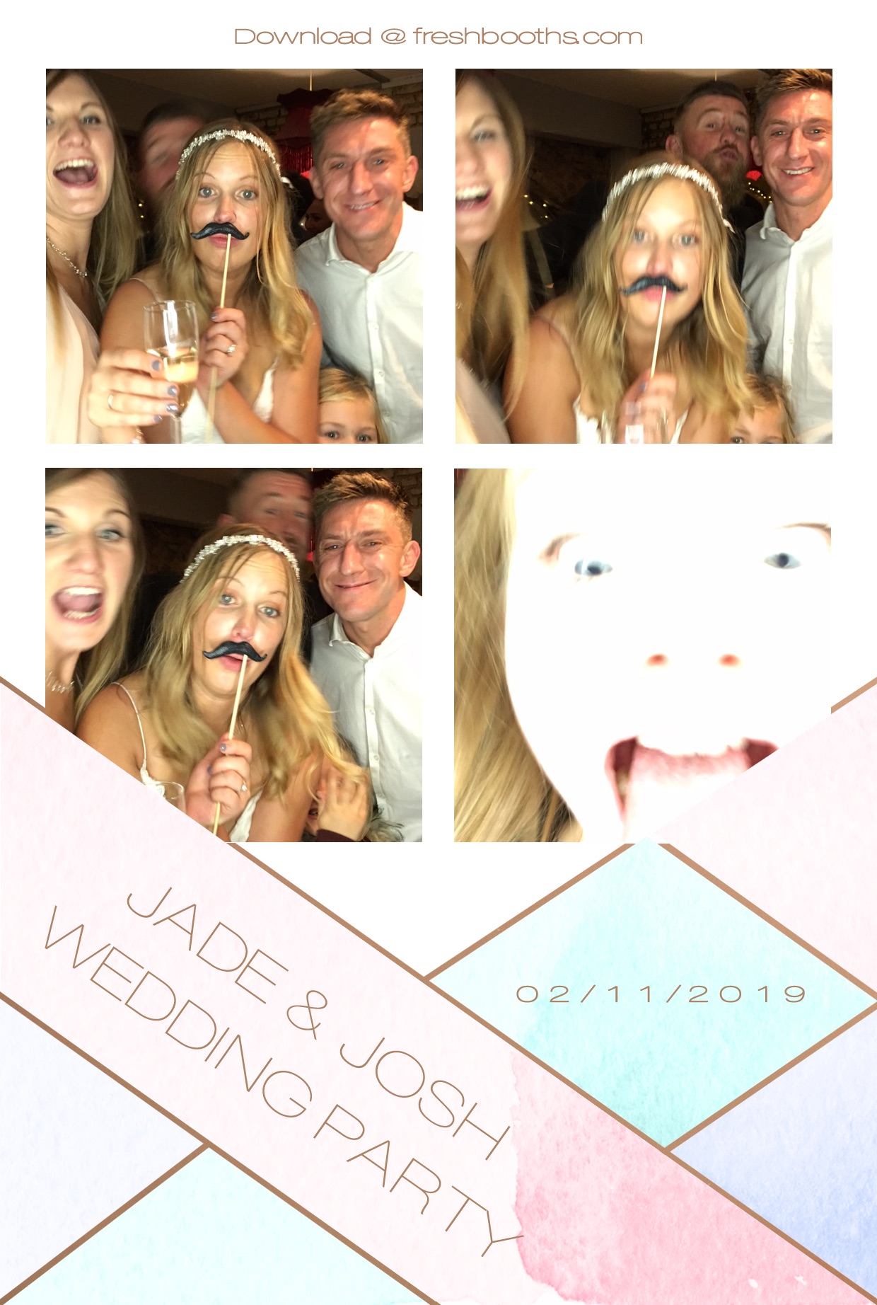 Jade & Josh Wedding Party - GIF Station | View more photos from the event at gallery.freshbooths.com/u/FreshBooths/Jade-Josh-Wedding-Party-GIF-Station