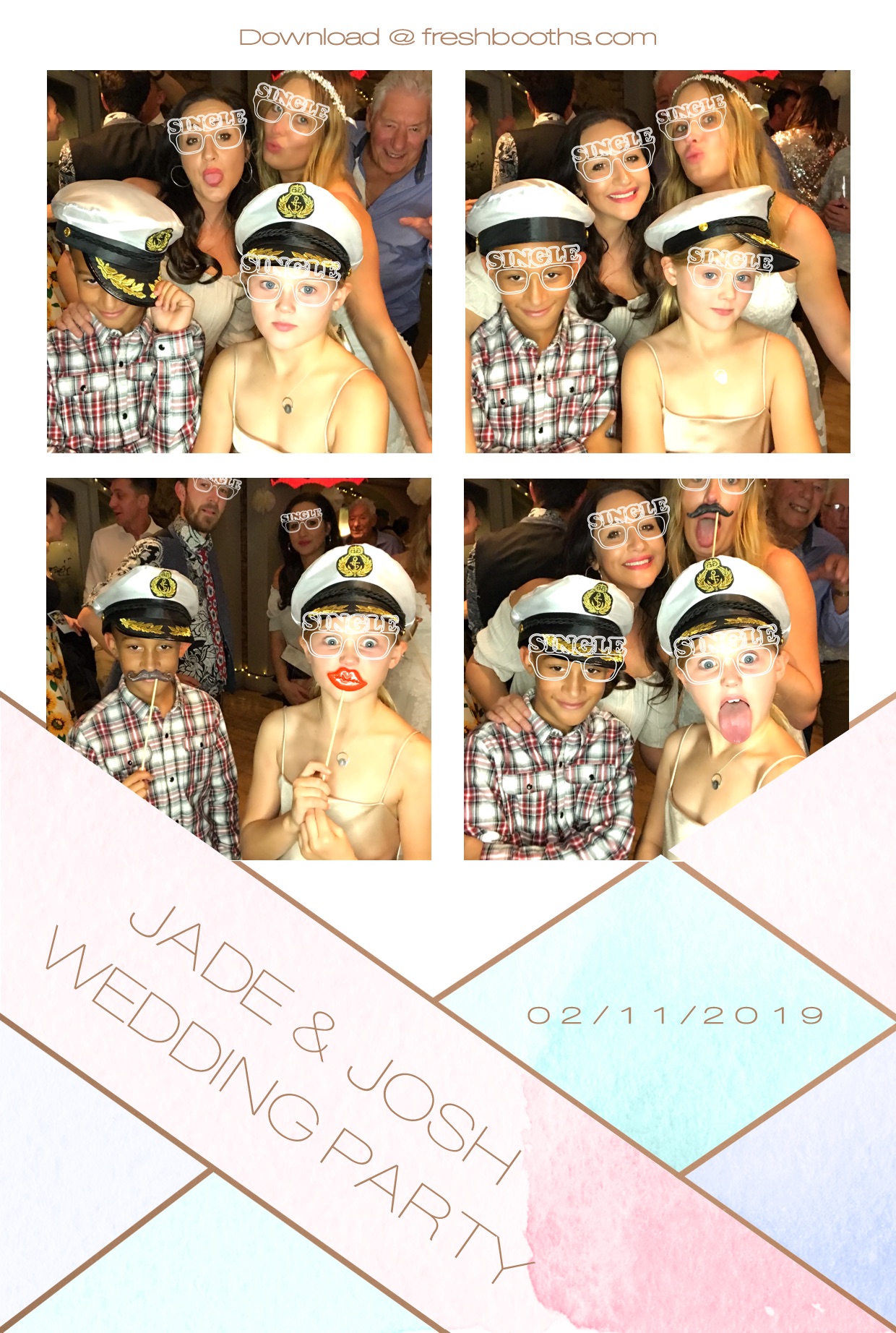 Jade & Josh Wedding Party - GIF Station | View more photos from the event at gallery.freshbooths.com/u/FreshBooths/Jade-Josh-Wedding-Party-GIF-Station
