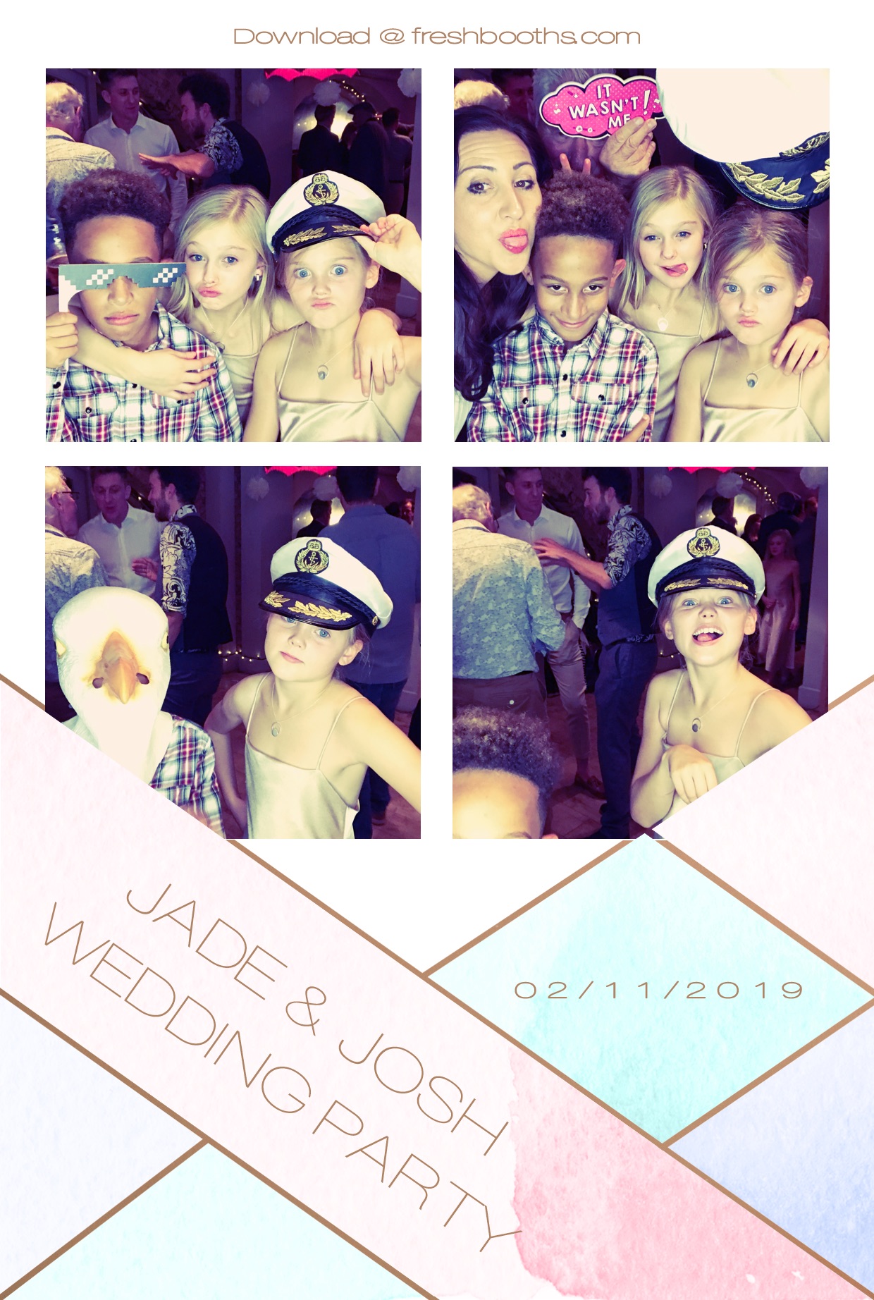 Jade & Josh Wedding Party - GIF Station | View more photos from the event at gallery.freshbooths.com/u/FreshBooths/Jade-Josh-Wedding-Party-GIF-Station