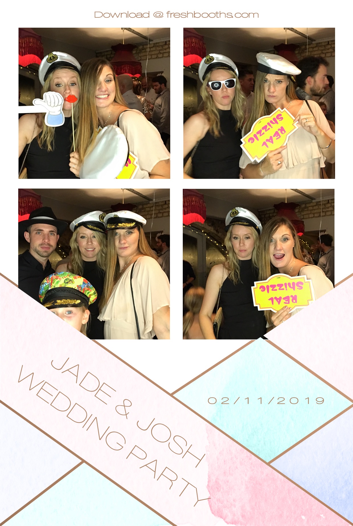 Jade & Josh Wedding Party - GIF Station | View more photos from the event at gallery.freshbooths.com/u/FreshBooths/Jade-Josh-Wedding-Party-GIF-Station