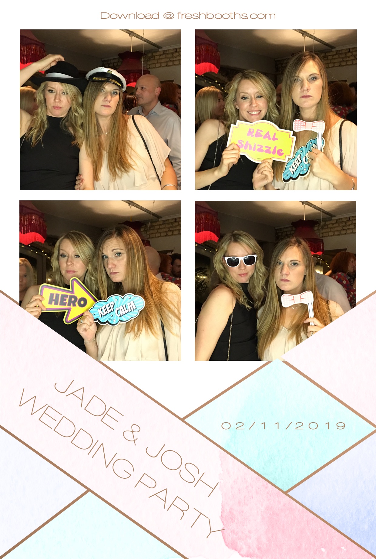 Jade & Josh Wedding Party - GIF Station | View more photos from the event at gallery.freshbooths.com/u/FreshBooths/Jade-Josh-Wedding-Party-GIF-Station